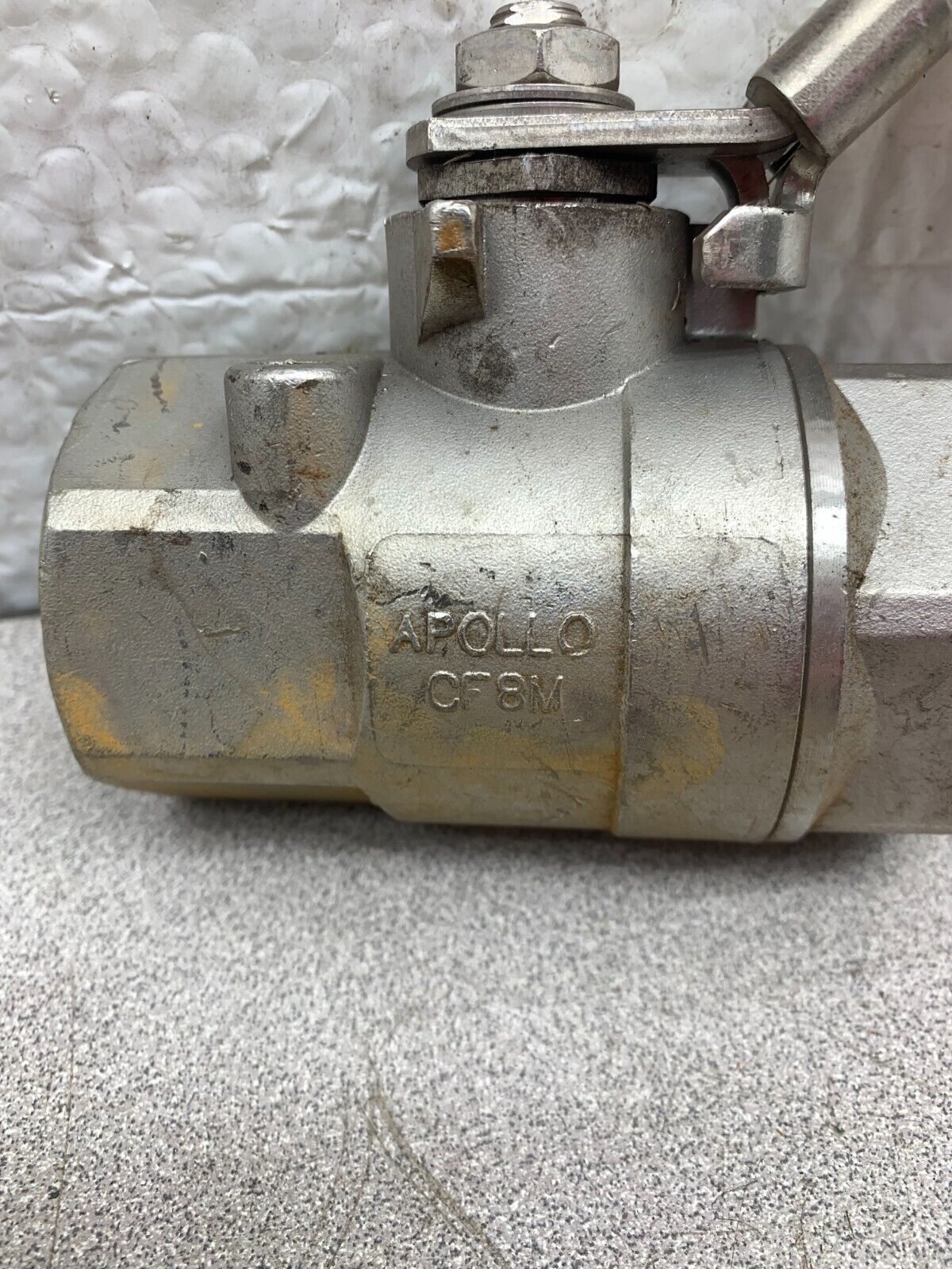 NEW APOLLO CF8M 1500 WOG 1-1/4" STAINLESS BALL VALVE