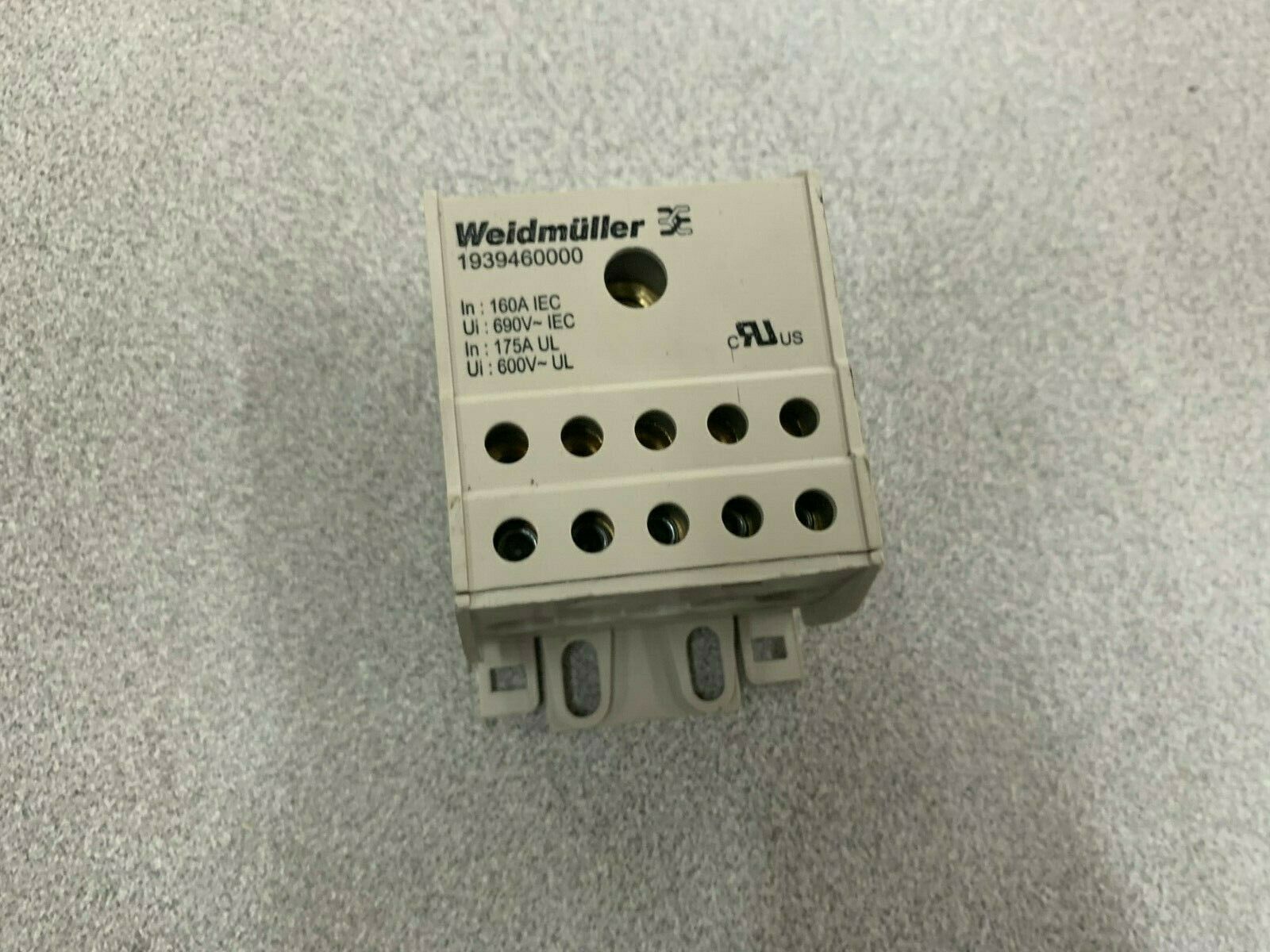 NEW NO BOX WEIDMULLER DISTRIBUTION BLOCK 1939460000