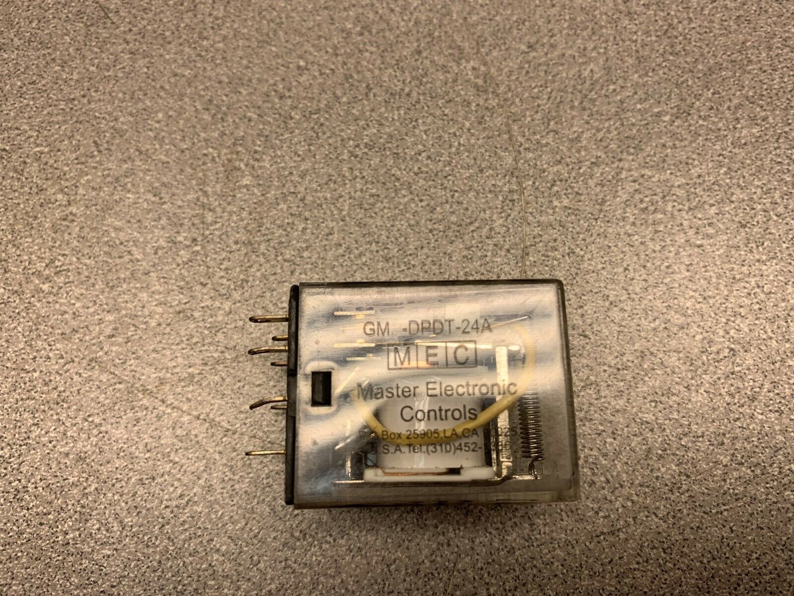 NEW NO BOX MASTER ELECTRONIC RELAY DPDT-24A