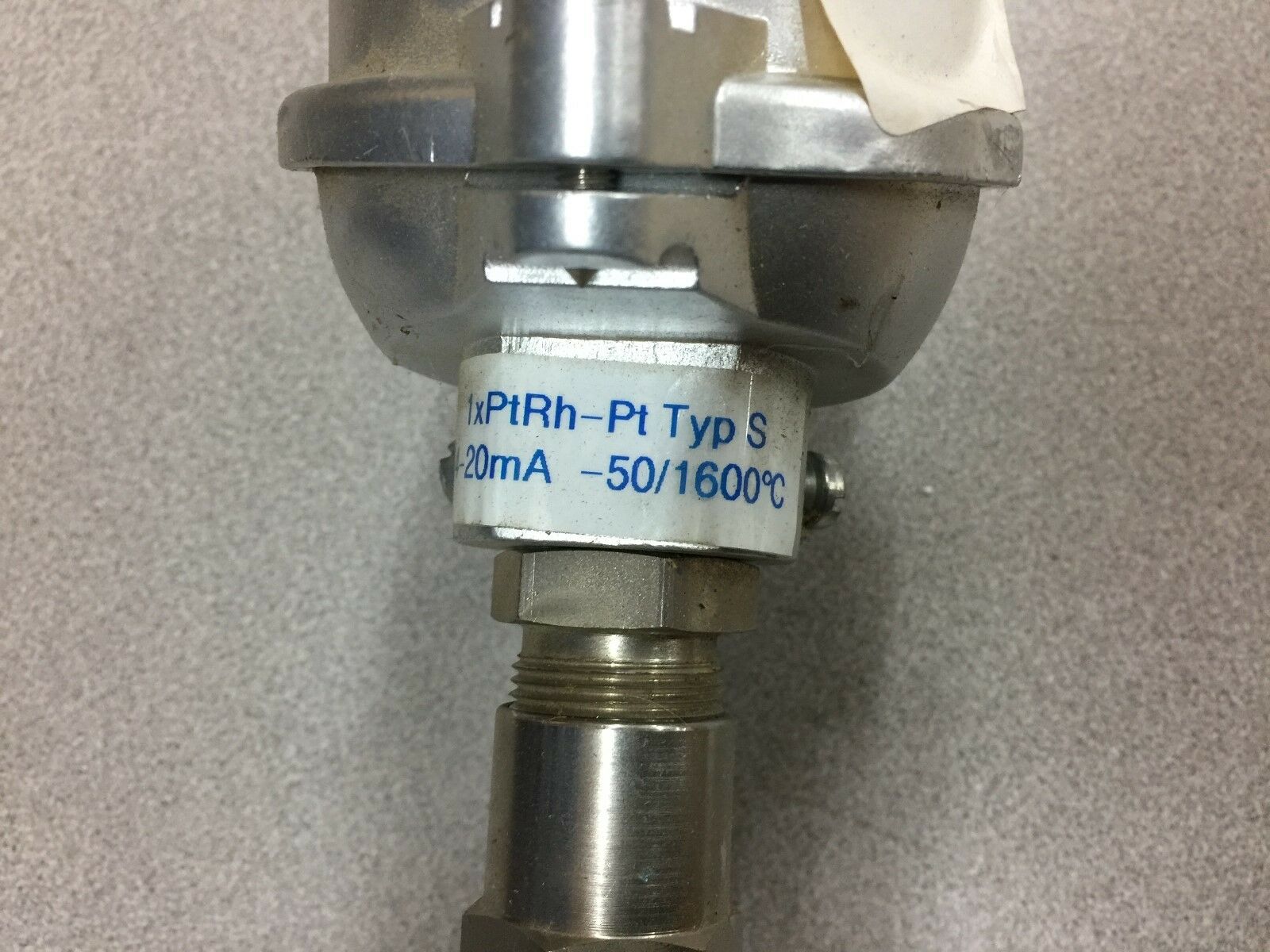 NEW NO BOX BUTTNER 4-20MA -50/1600C THERMOCOUPLE TYPE S 1XPTRH-PT / R8-12-710M