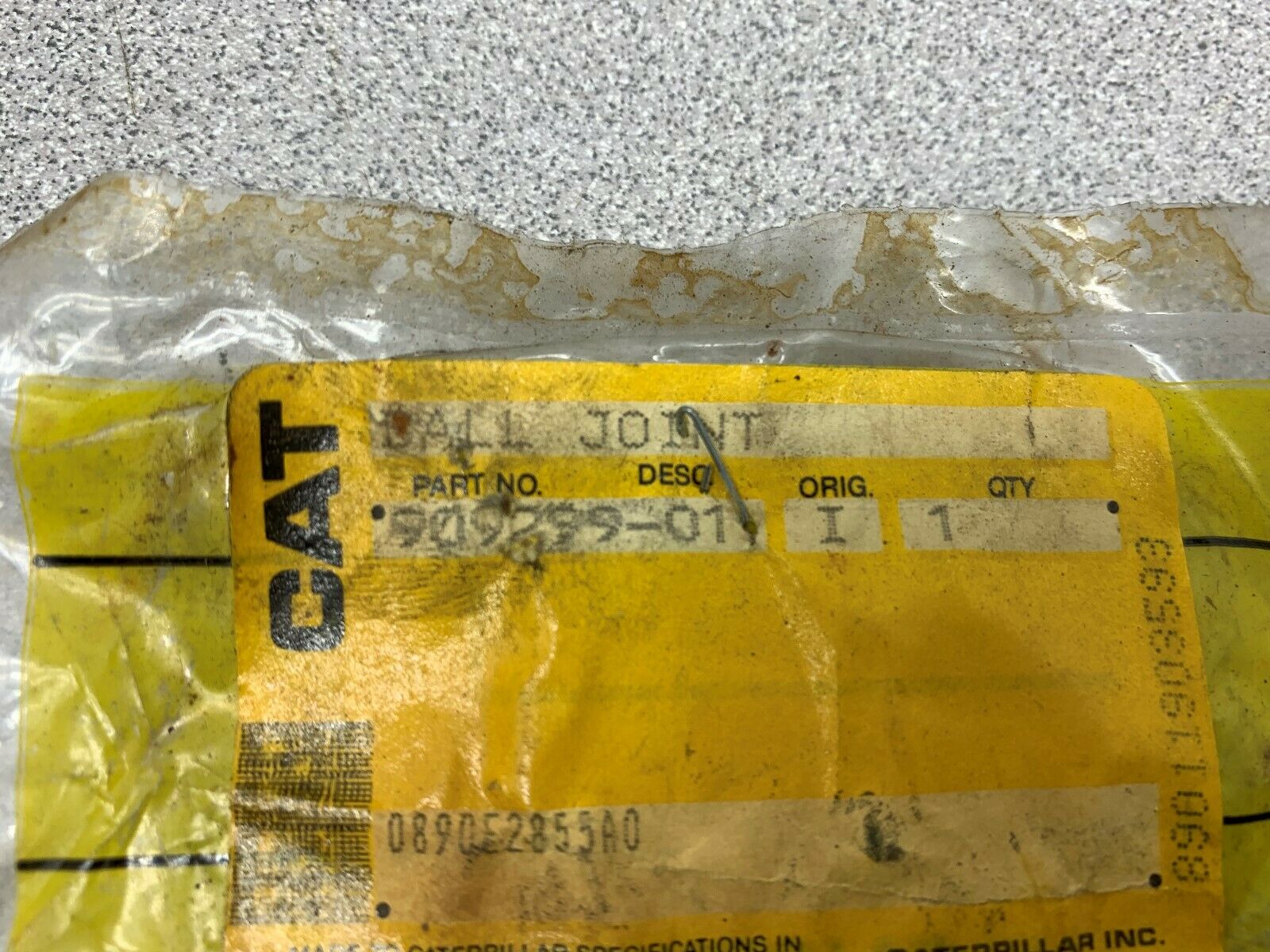 NEW NO BOX CATERPILLAR BALL JOINT 909299-01