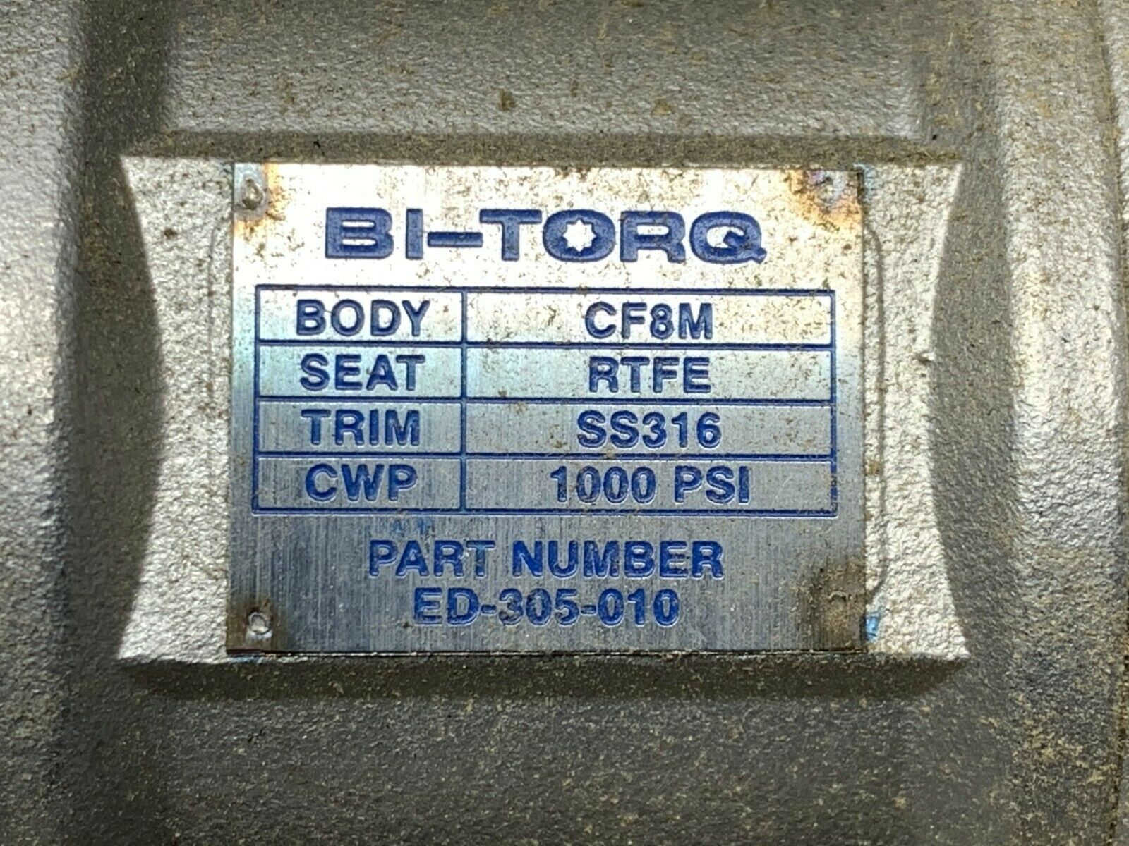 NEW NO BOX BI-TORQ 1" BALL VALVE ED-305-010 WITH IS3PT1052DAPN ACTUATOR