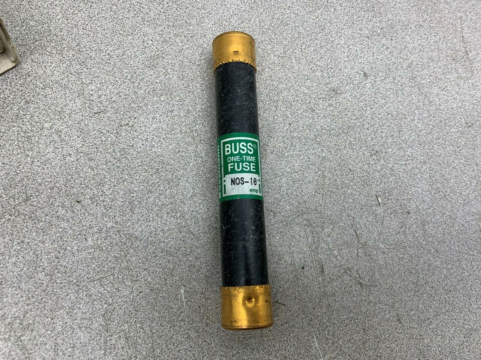 LOT OF 5 NEW IN BOX BUSS FUSE NOS-10