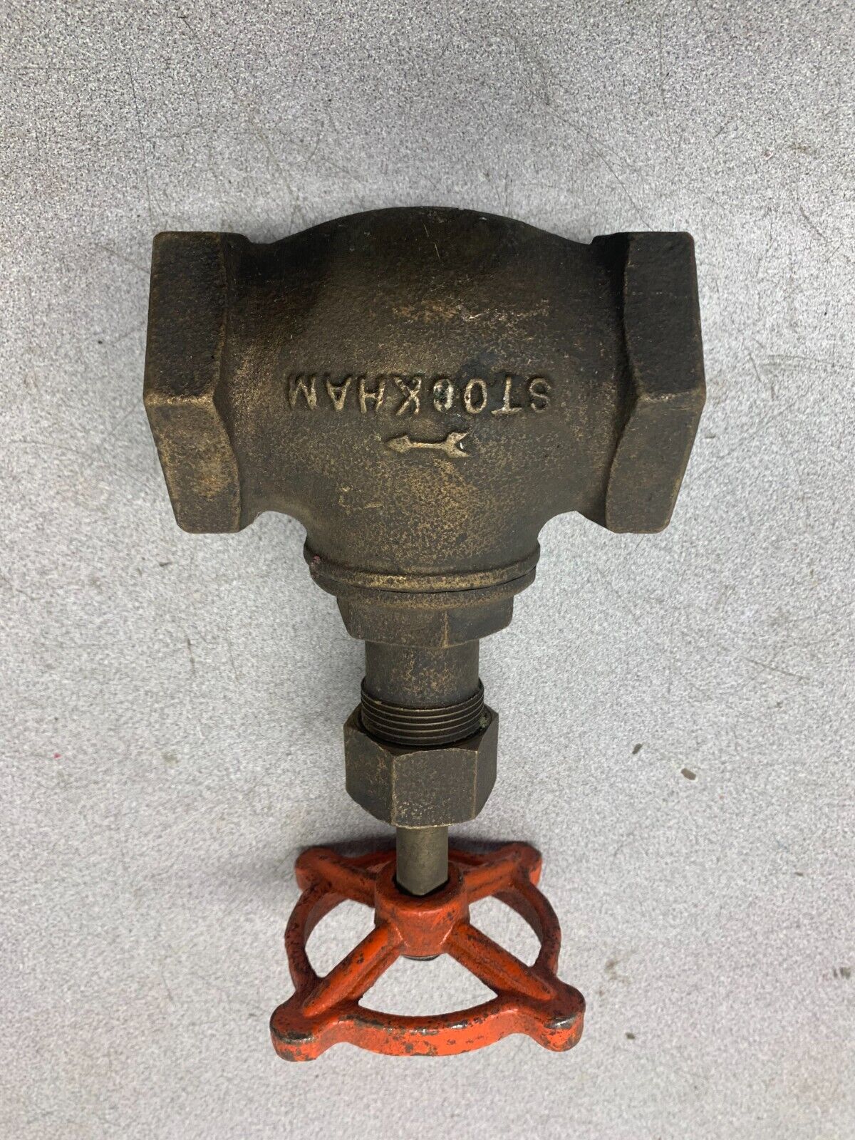 NEW NO BOX STOCKHAM 1-1/2" GLOBE VALVE B-13