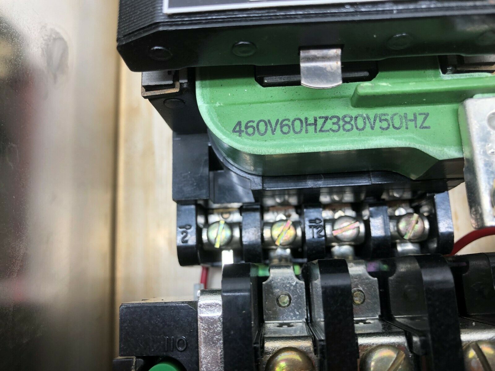 NEW IN BOX GE 480 VAC SIZE 1 MOTOR STARTER IN STAINLESS STEEL ENCLOSURE CR206 /