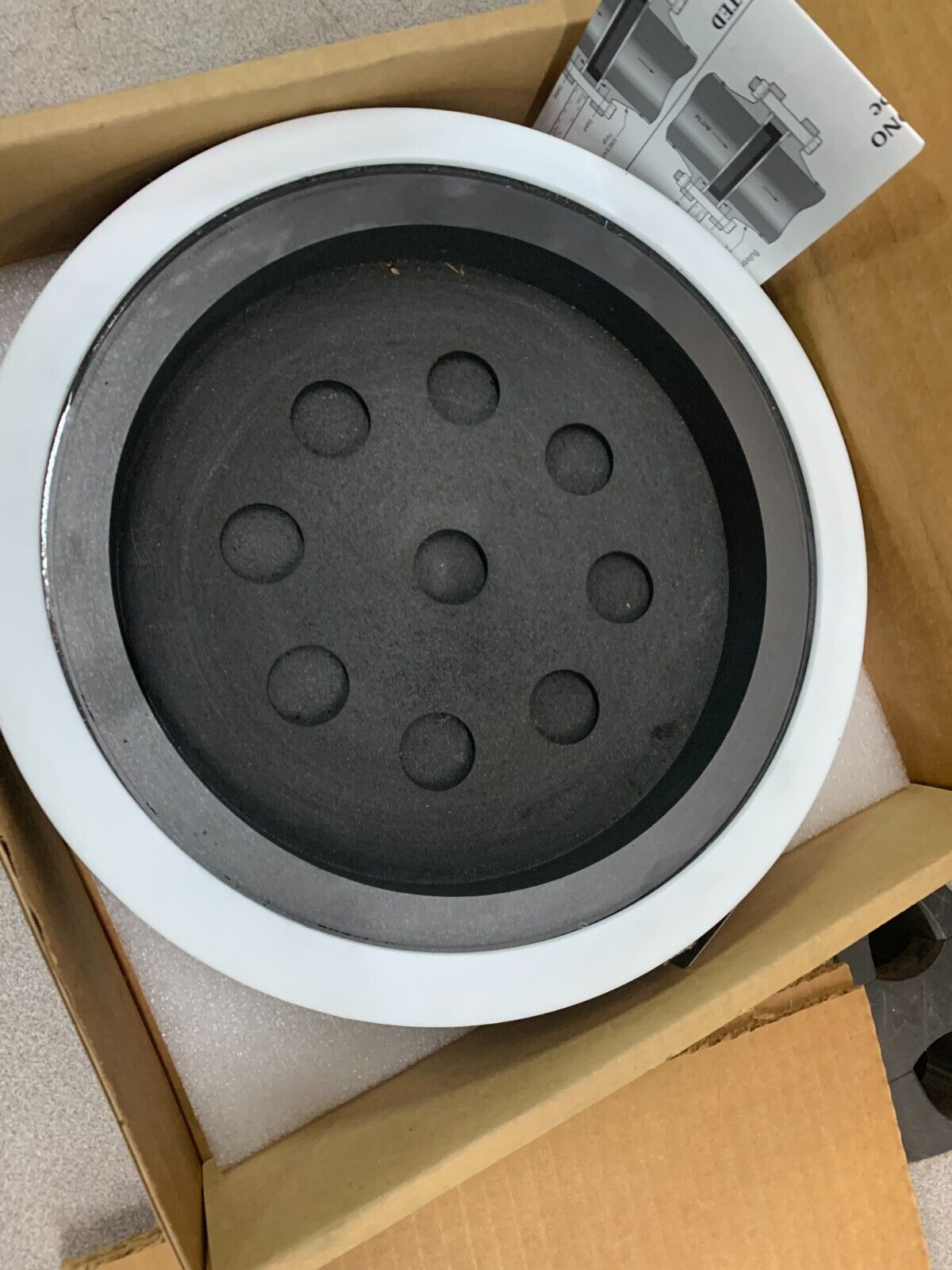 NEW IN BOX ZOOK 8" GRAPHITE RUPTURE DISC 85883.010 PART 1WY1A1G2X8X0.75X5X230