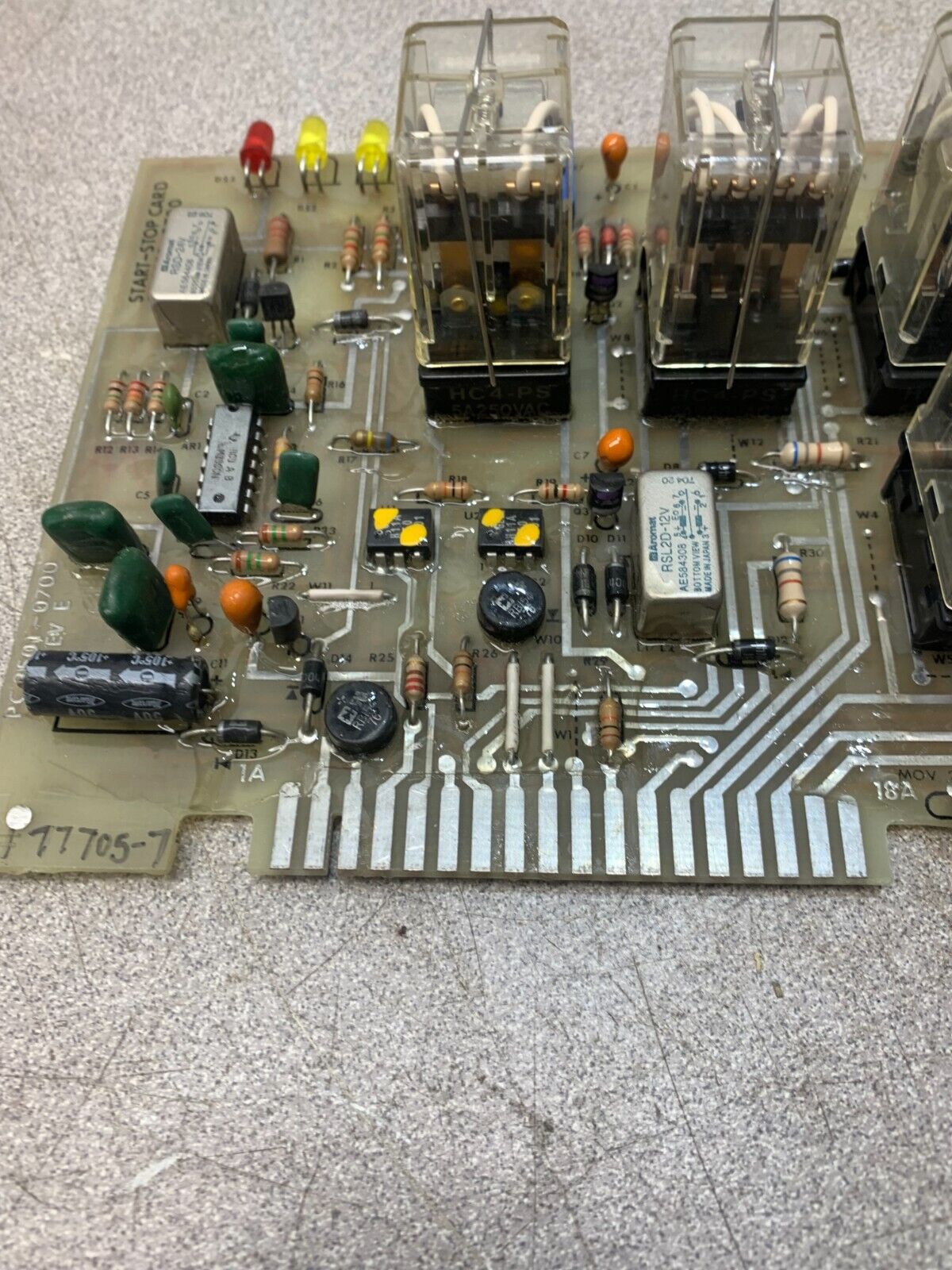 NEW NO BOX EXTRON START-STOP CARD PD3508-0700 REV. E