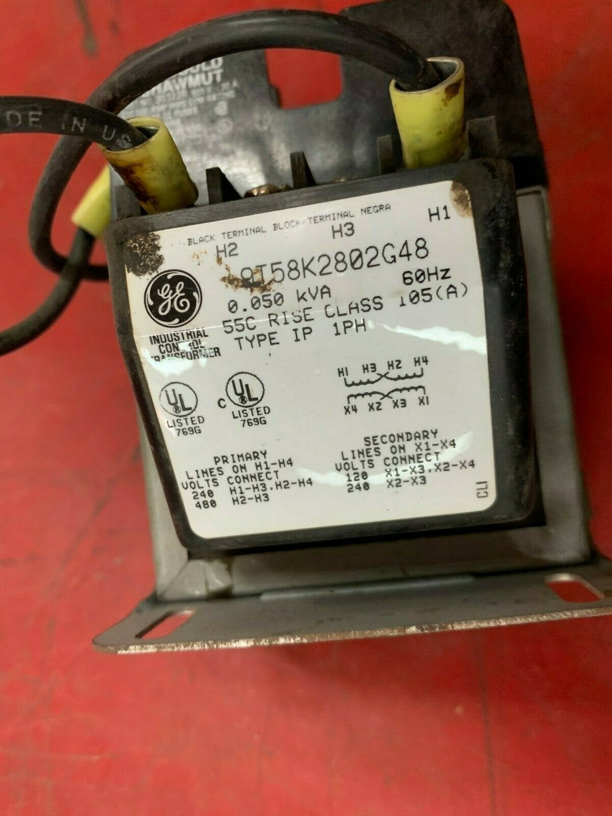 NEW NO BOX GE TRANSFORMER 9T58K2802G48
