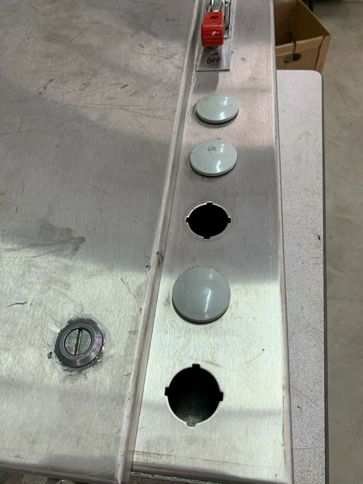 WESTINGHOUSE SIZE 1 COMBINATION STARTER W201K1CF STAINLESS ENCLOSURE W240M1CFC