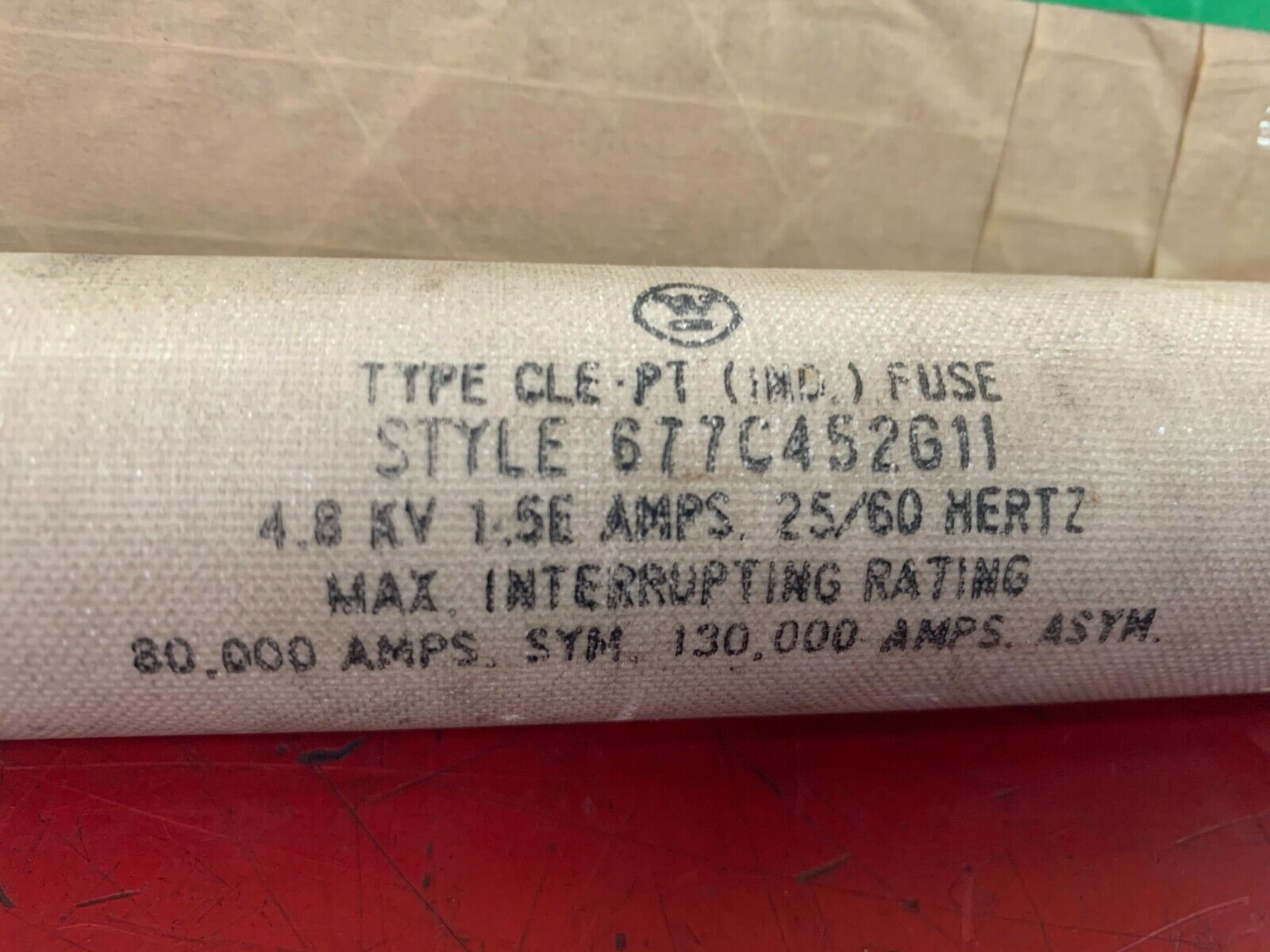 NEW IN BOX WESTINGHOUSE CLE-PT FUSE 677C452G11