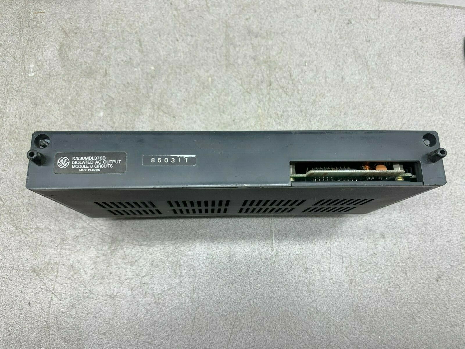 USED GE OUTPUT MODULE IC630MDL376B