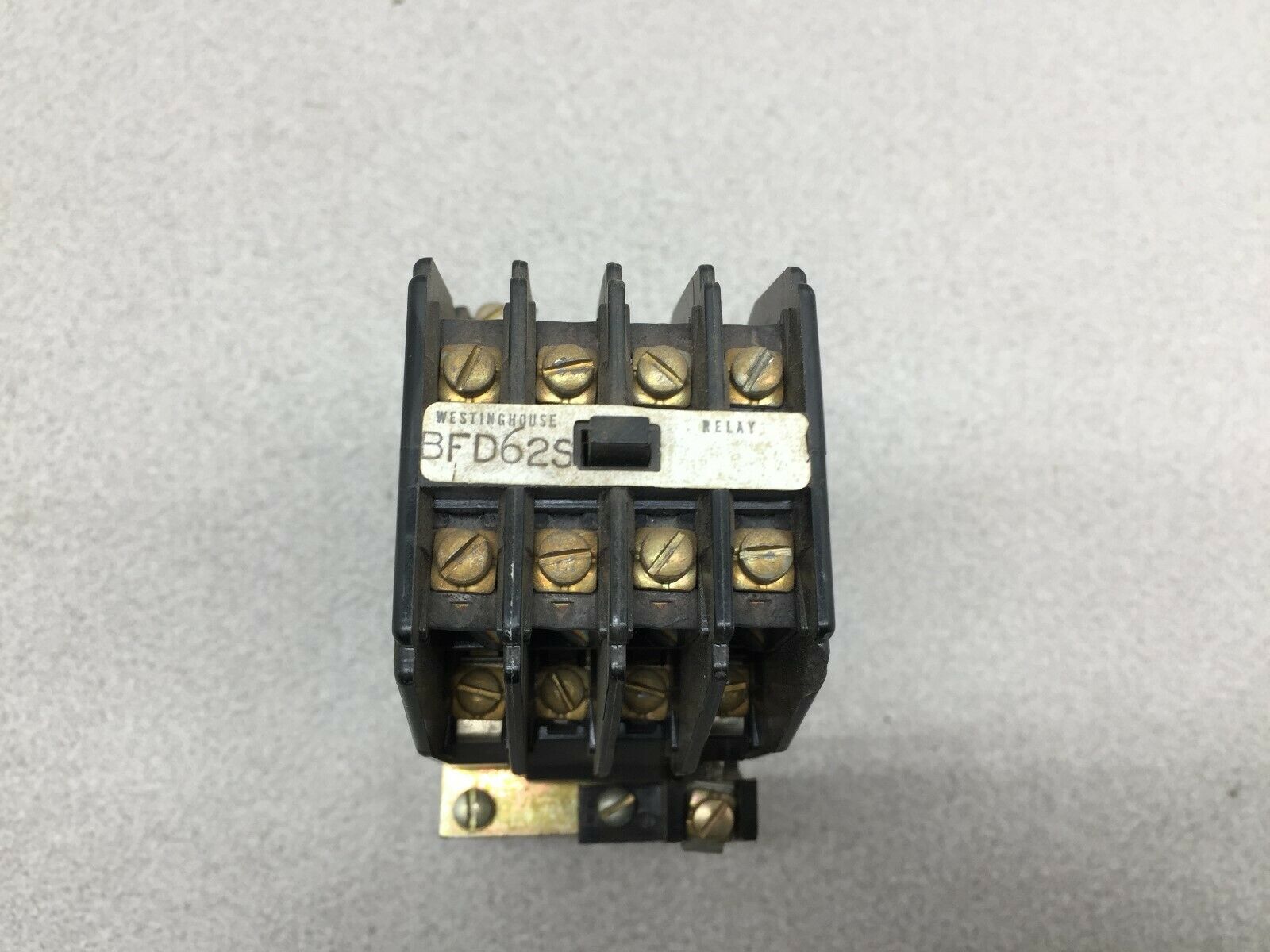 NEW NO BOX WESTINGHOUSE 120VAC COIL 300VAC 10AMP CONTROL RELAY BFD62S