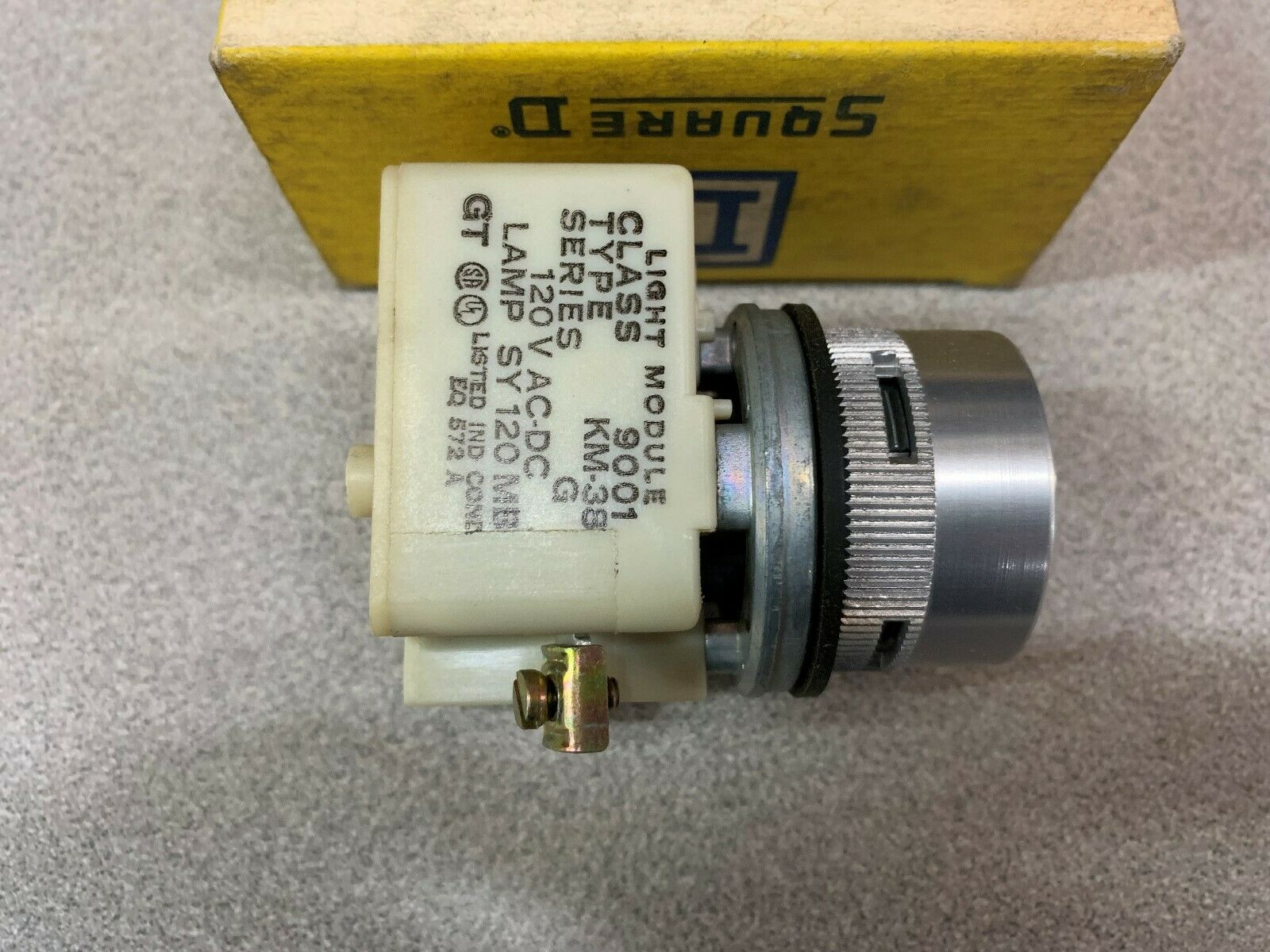 NEW IN BOX SQUARE D LIGHT MODULE 9001 KM-38 (9001TP19G1)SERIES G