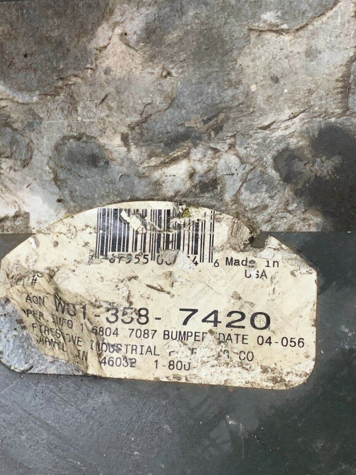 NEW NO BOX FIRESTONE AIRBAG SPRING W01-358-7420