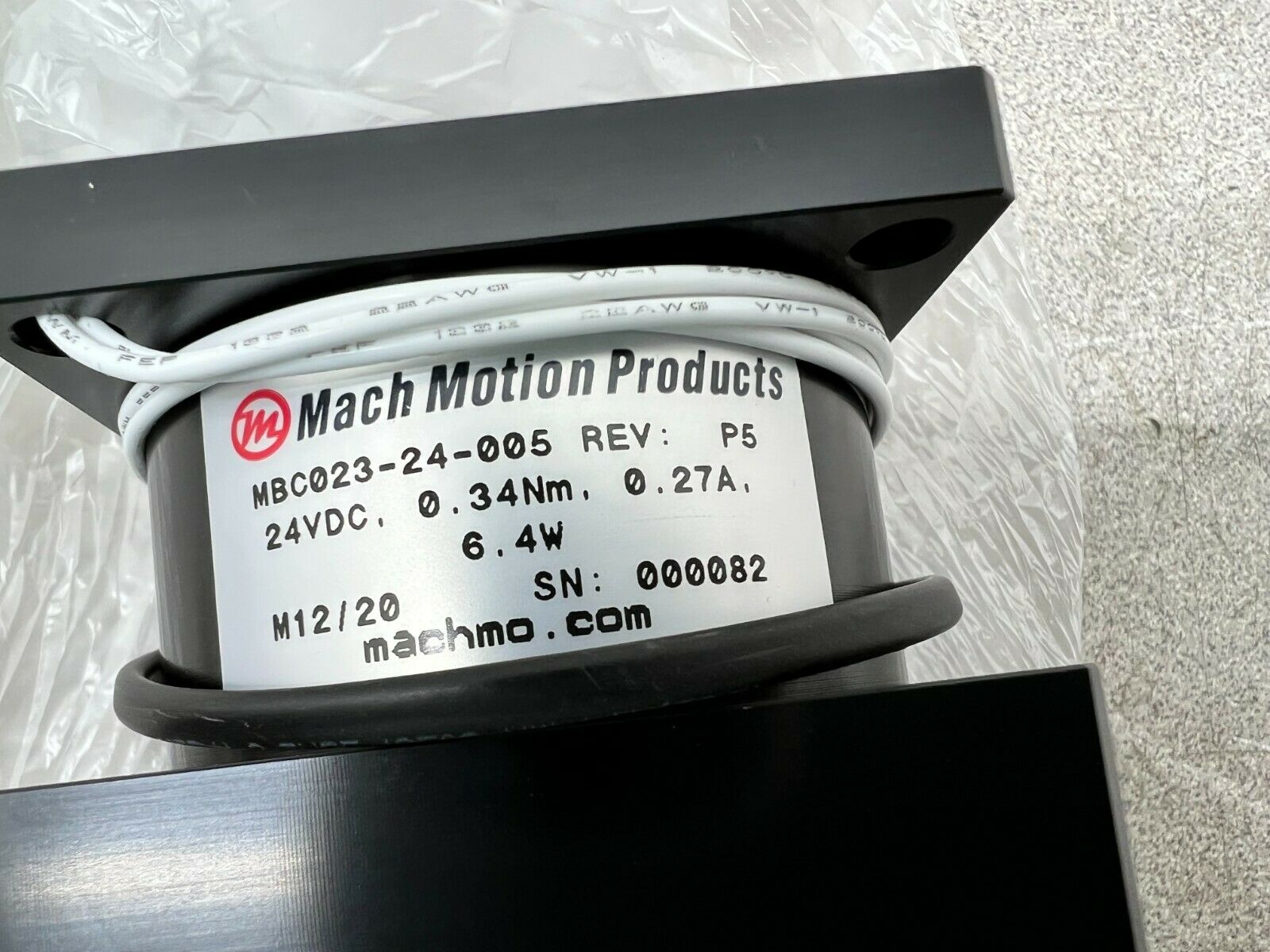 NEW NO BOX MACH MOTION PRODUCTS MBC023-24-005