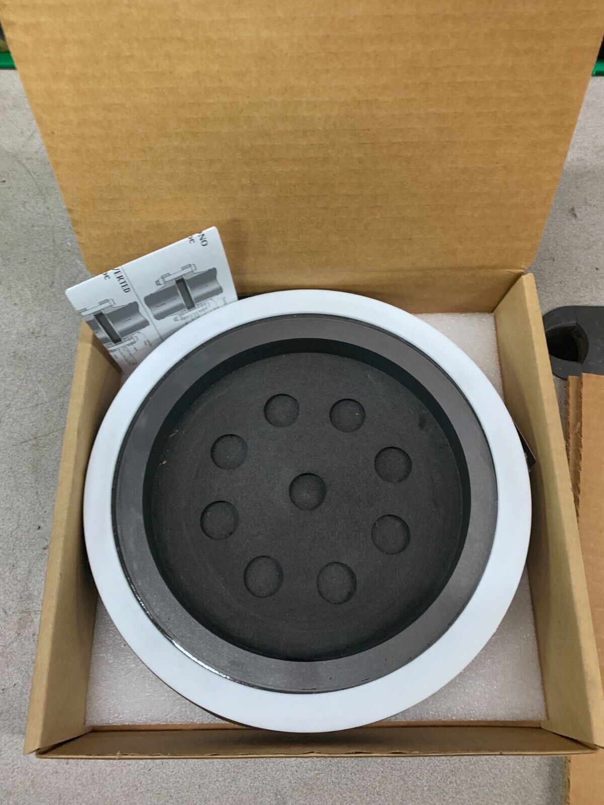 NEW IN BOX ZOOK 8" GRAPHITE RUPTURE DISC 85883.010 PART 1WY1A1G2X8X0.75X5X230