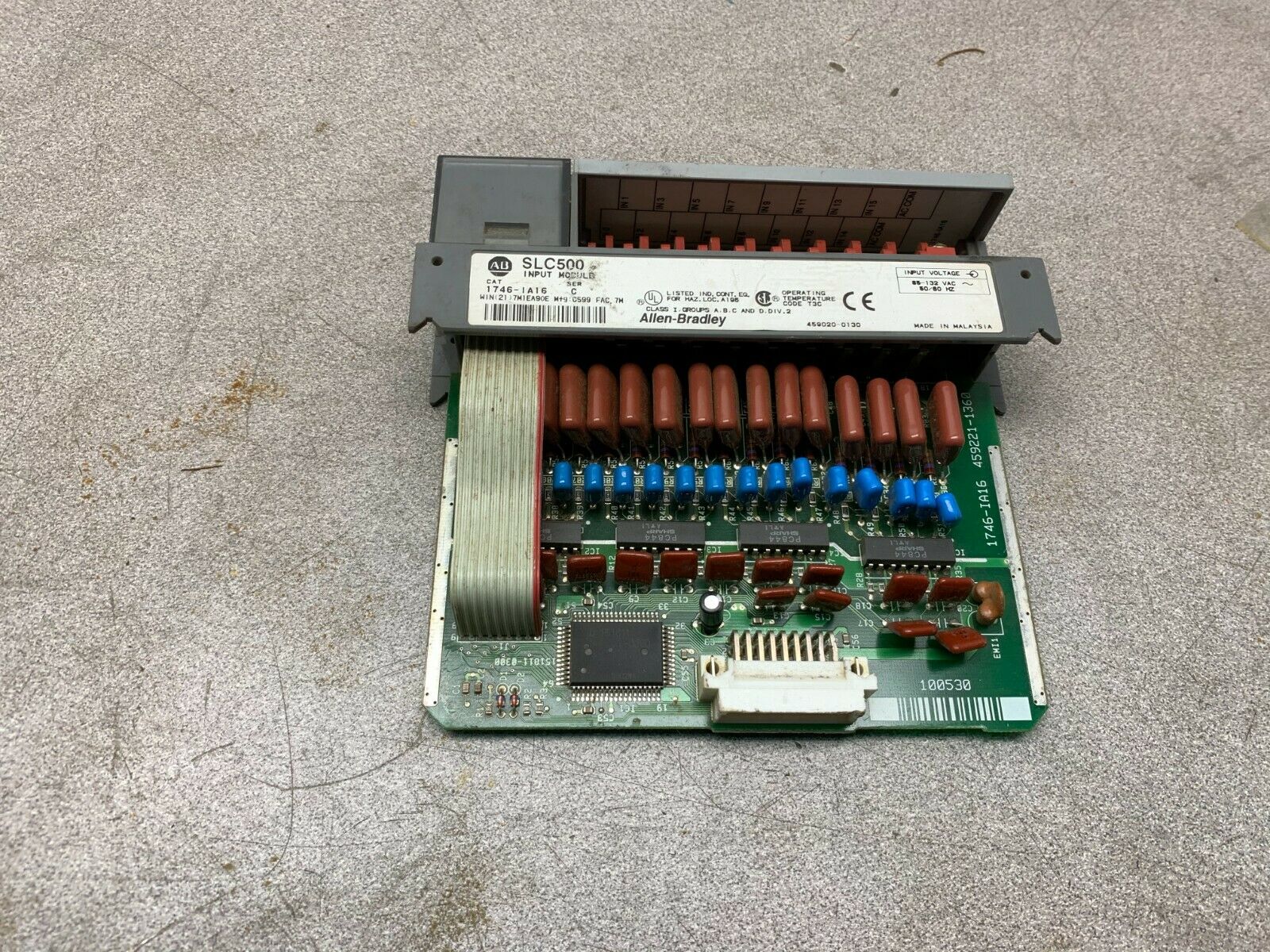 USED ALLEN BRADLEY INPUT MODULE 1746-IA16 SERIES C