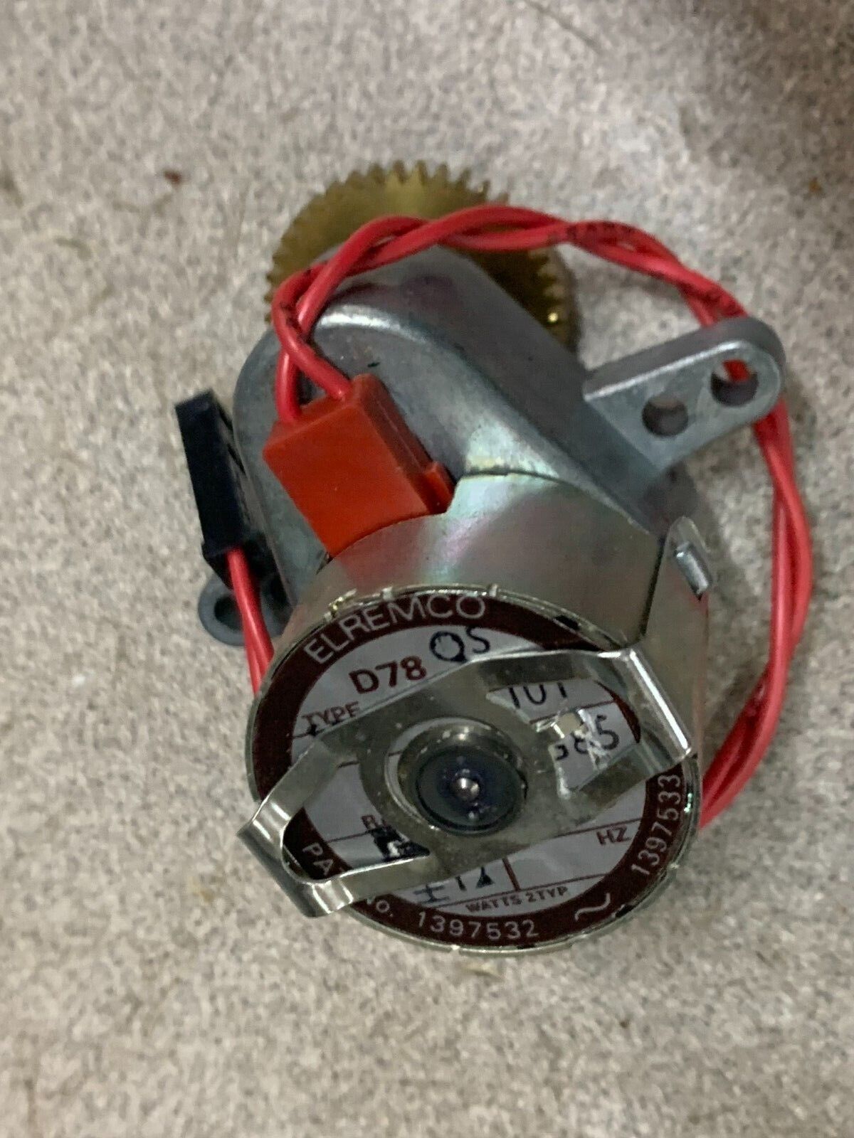 NEW NO BOX ELREMCO D78 QS GEARBOX 187.5:1 RATIO SPM 115 SPM 105B