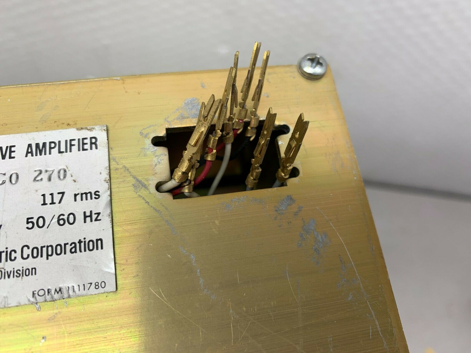 USED WESTINGHOUSE HAGAN 131-114 LEAD/LAG & DERIVATIVE AMPLIFIER 4111512-G01