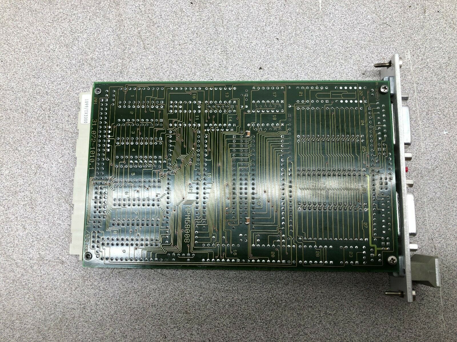 NEW NO BOX PEP MODULAR COMPUTERS CONTROL CARD BOARD UNIT MPM68008