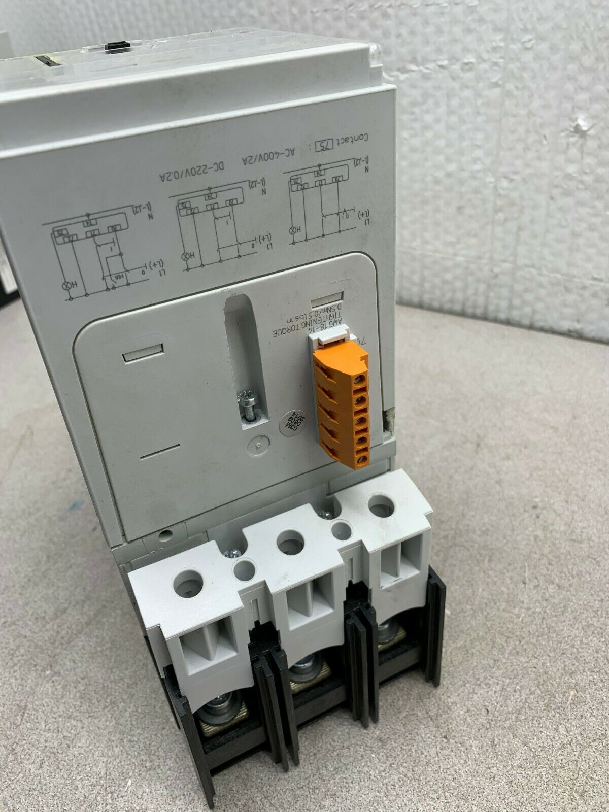 NEW EATON MOELLER 125AMP BREAKER WITH SYNCHRONIZED REMOTE OPERATOR NZM 2-XR