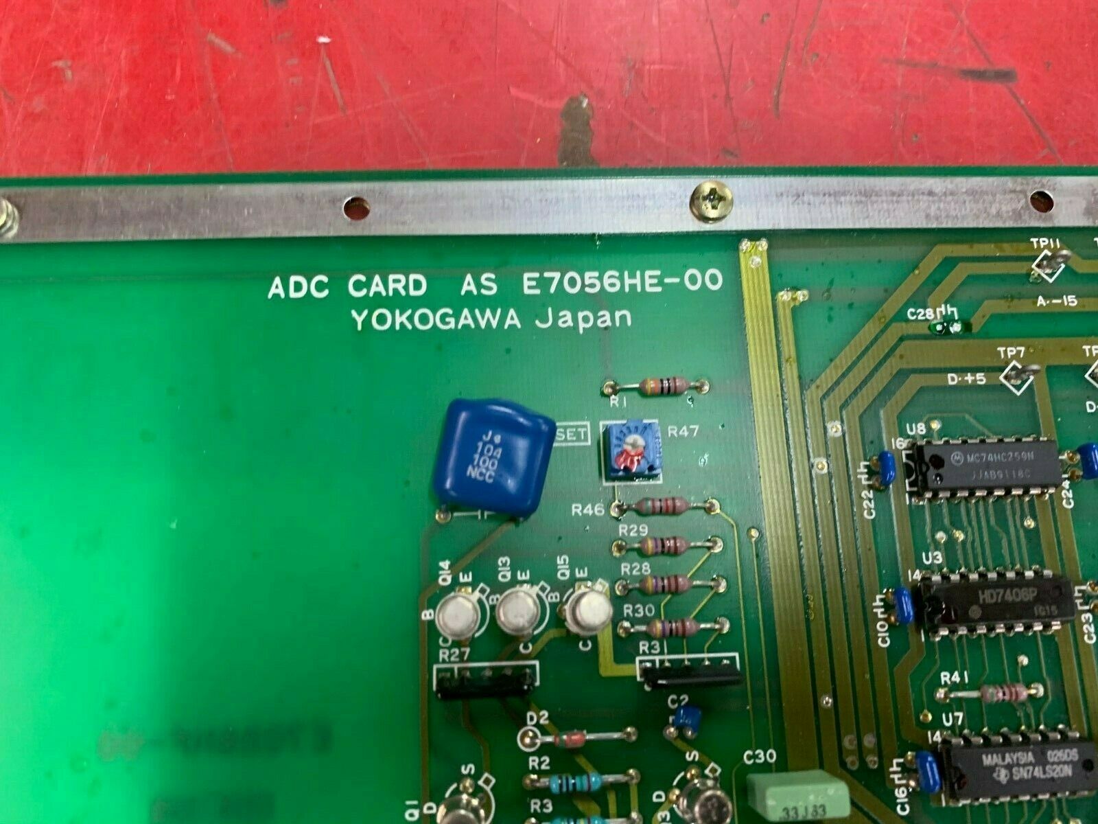 NEW NO BOX YOKOGAWA ANALOG TO DIGITAL CONVERTER CARD E7056HA