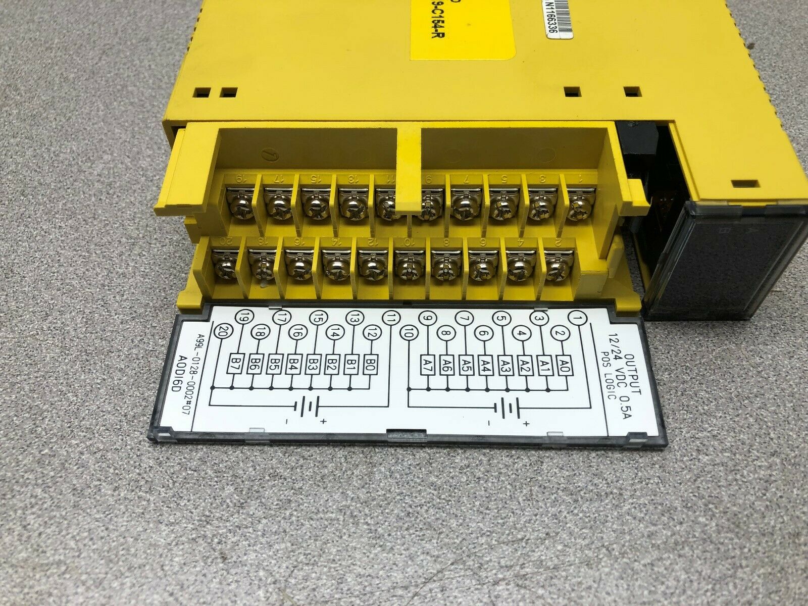 NEW NO BOX FANUC 16 PT OUTPUT MODULE AOD16D / AO3B-0819-C154-R