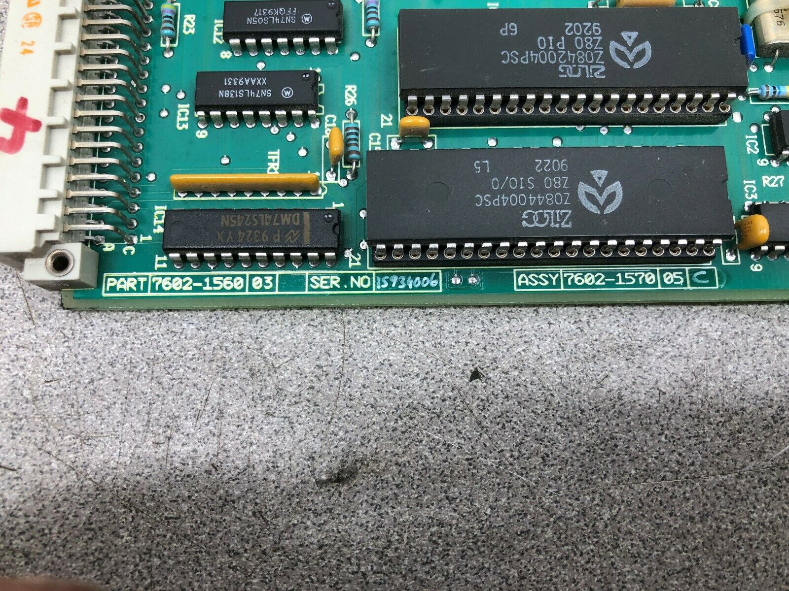 USED PRESSTECH UTILITIES BOARD 7602-1560 / 7602-1570