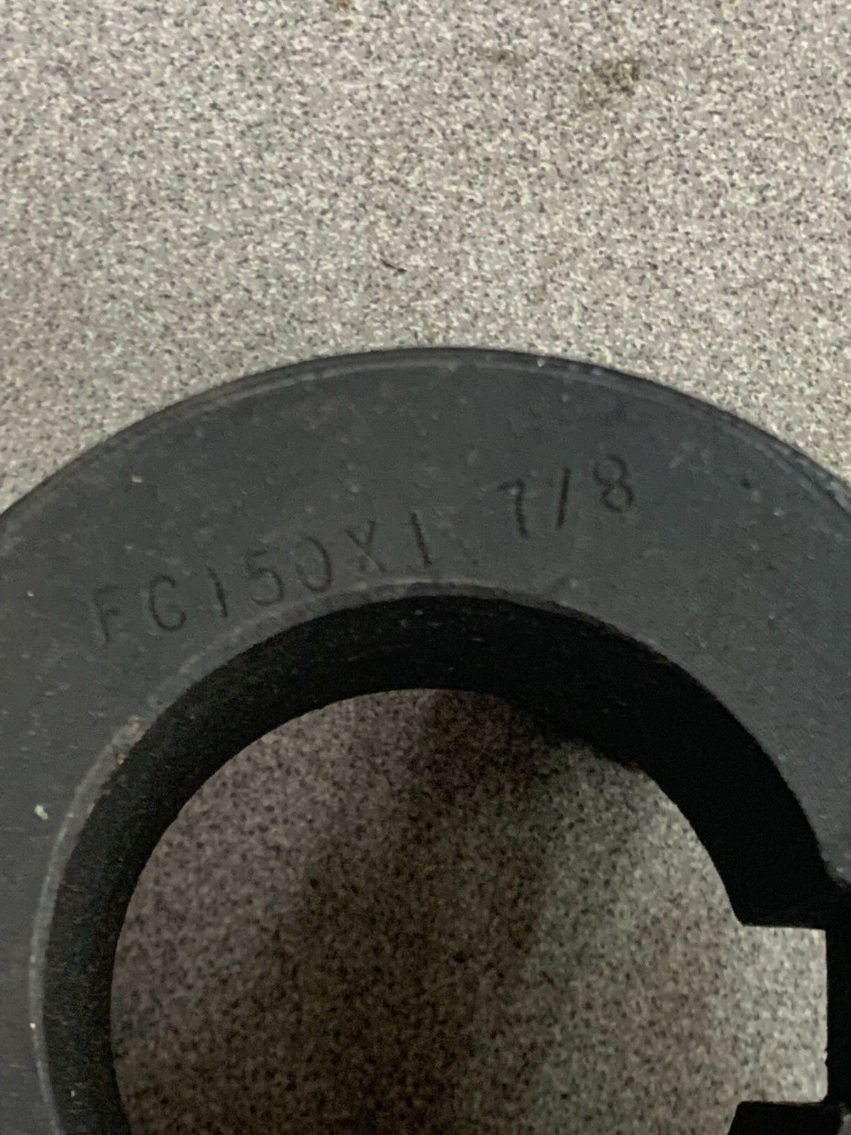 NEW NO BOX MAUREY COUPLING HUB FC150X1-7/8