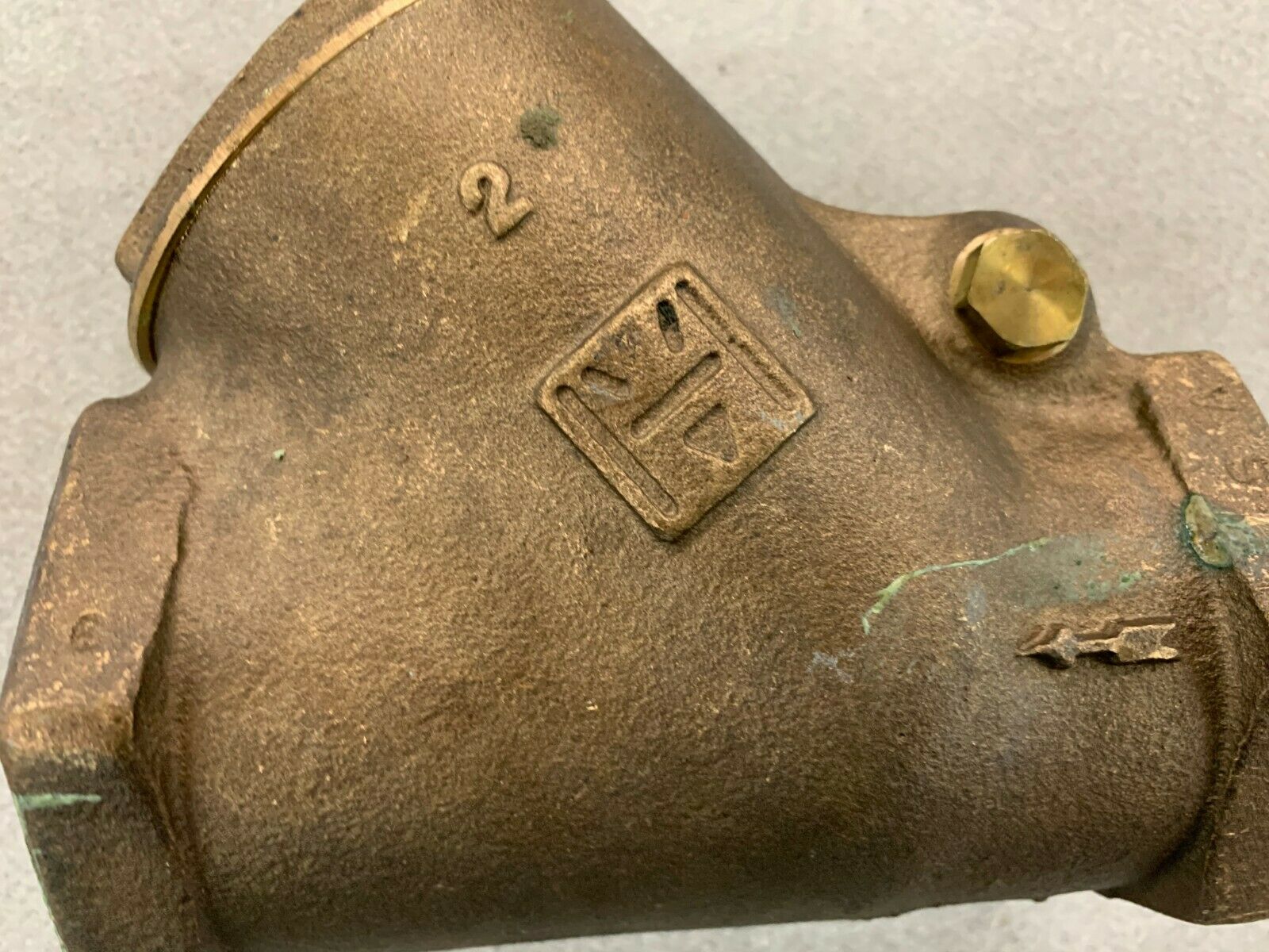 NEW NO BOX MILWAUKEE 2" Y-STRAINER CHECK VALVE 200S 400W