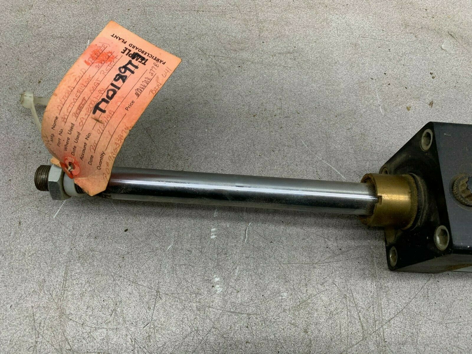 USED PARKER PNEUMATIC CYLINDER 80CTMER14MC 200.000