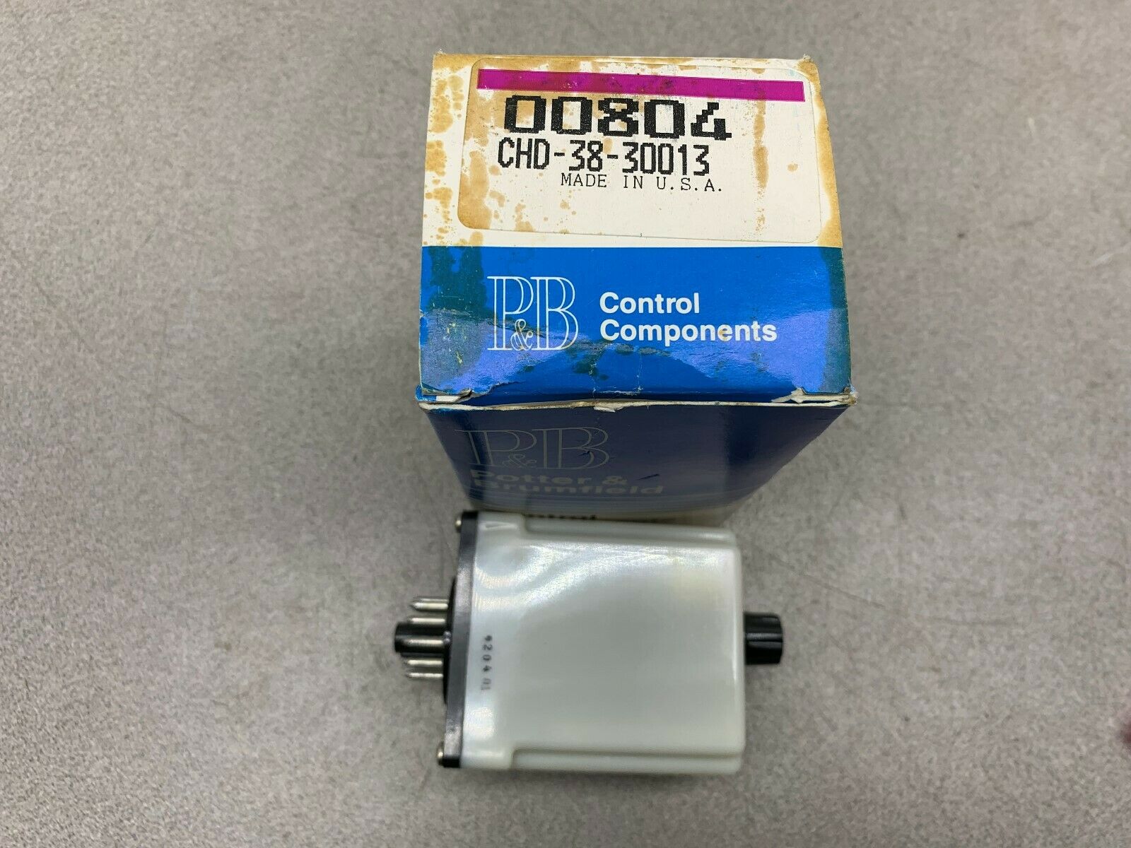 NEW IN BOX P&B CHD-38-30013 RELAY 00804