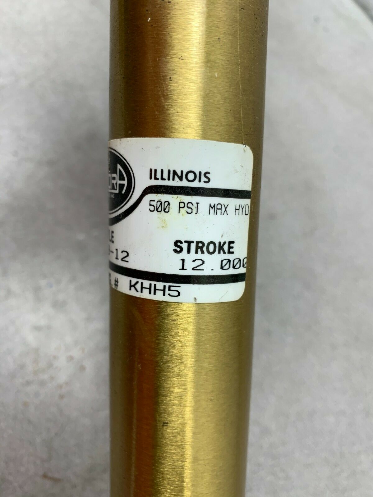 NEW NO BOX AURORA HB-12 HYDRAULIC CYLINDER 12" STROKE 1.125 BORE KHH5