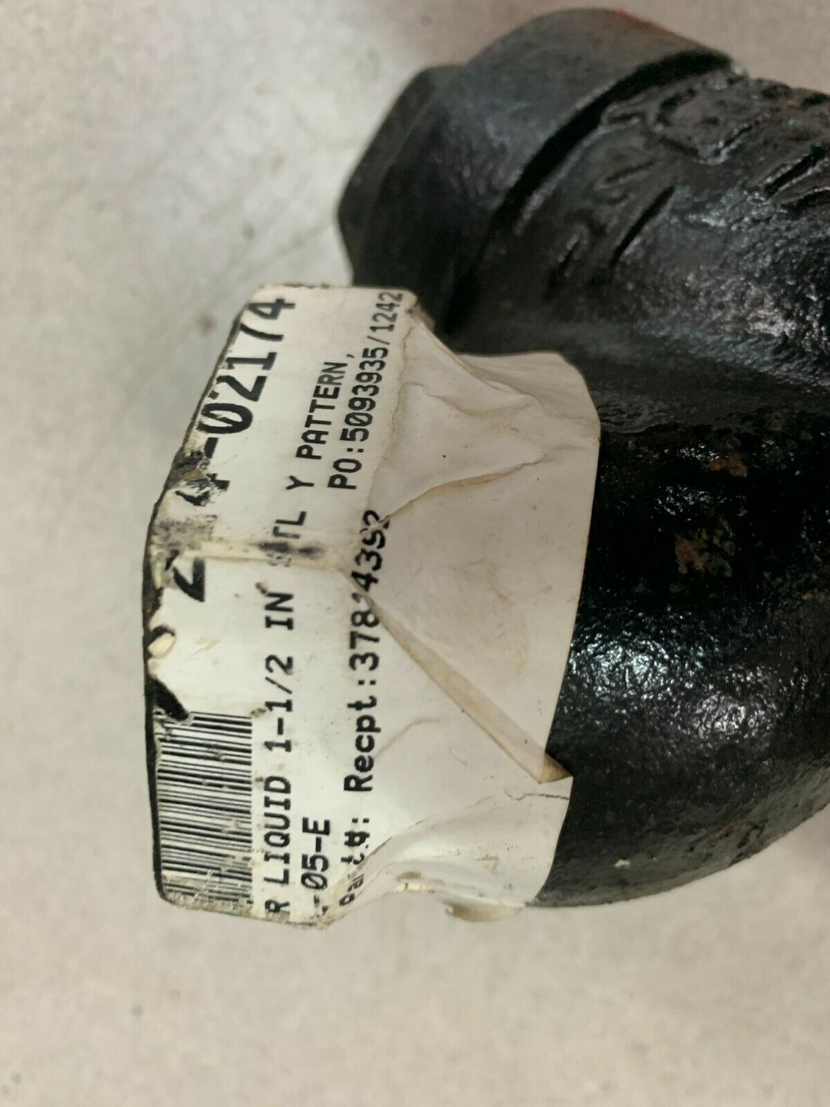 NEW NO BOX KECKLEY STYLE 250B Y-STRAINER 1-1/2"