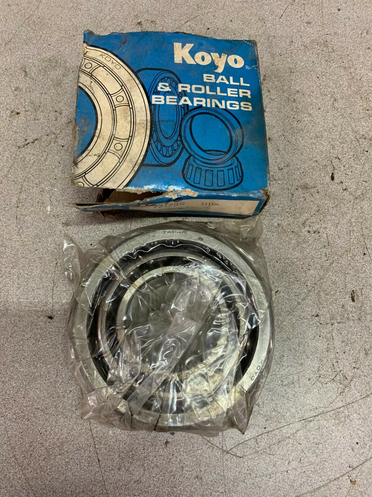 NEW IN BOX KOYO BEARING 7312BG