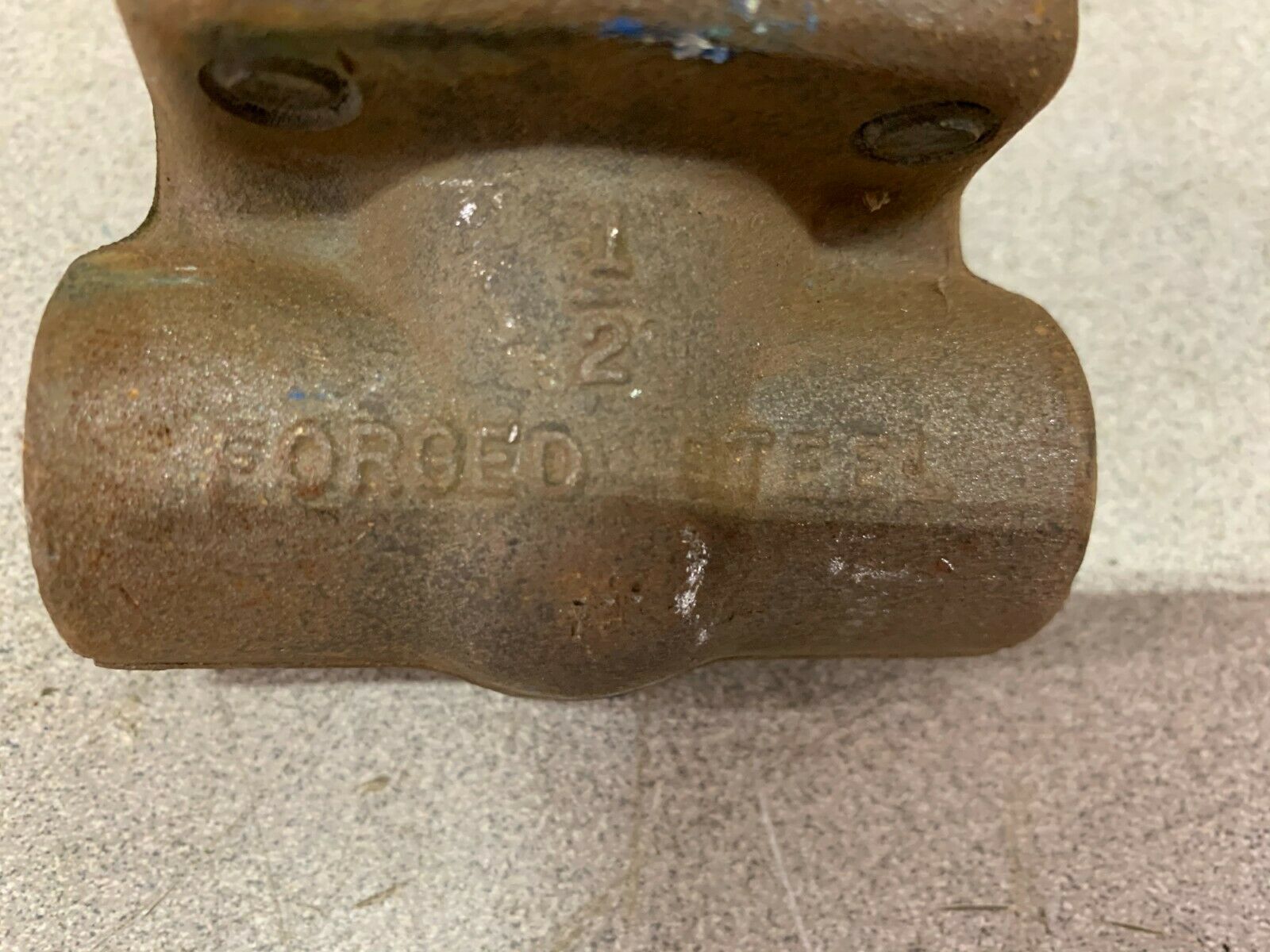 NEW R-P&C CHECK VALVE 1/2" FORGED STEEL F91-DE BODY F.S. DIC CR-13 SEAT HF