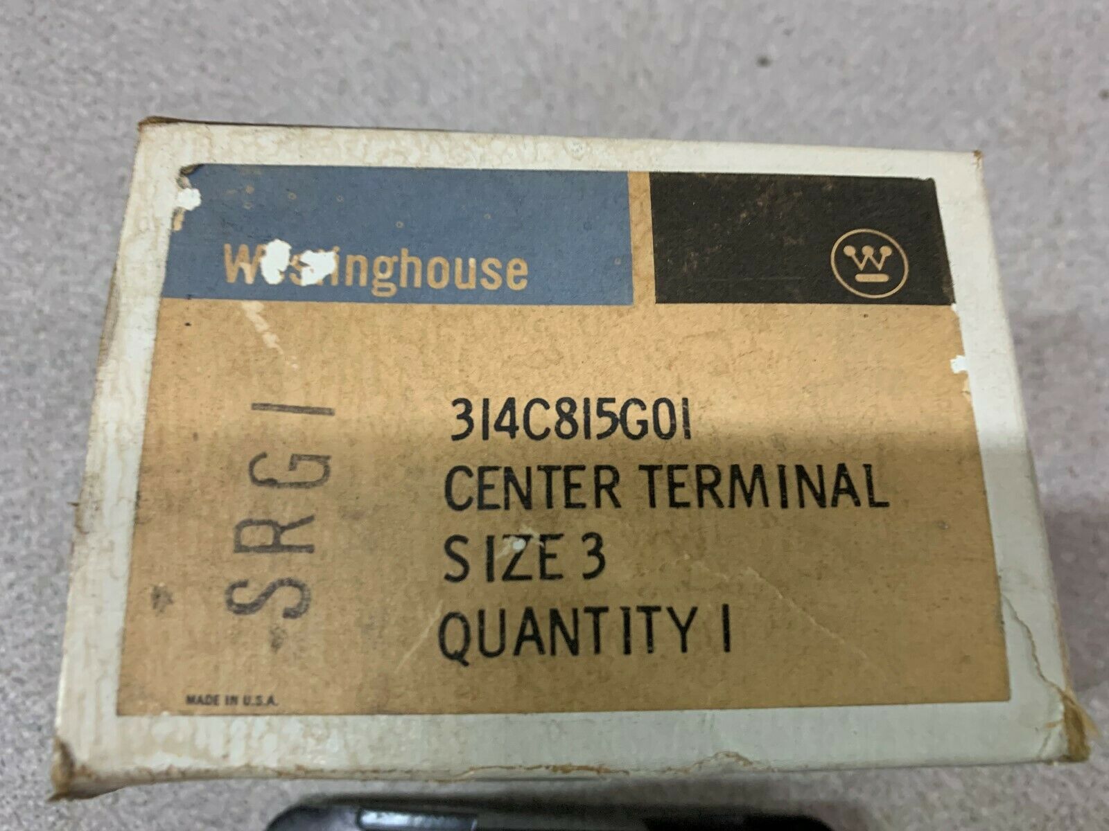 NEW IN BOX WESTINGHOUSE TERMINAL 314C815G01