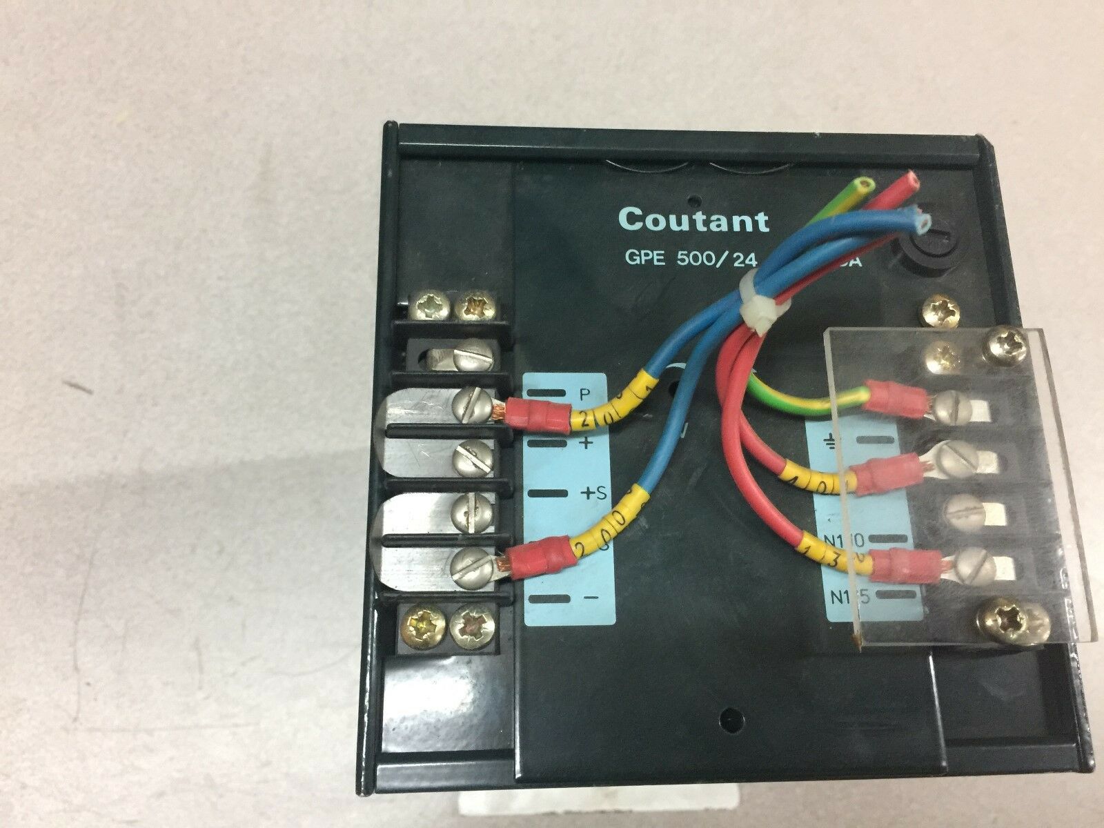 USED COUTANT ELECTRONICS GPE 500 240VAC PRI 24VDC SECPOWER SUPPLY A22700