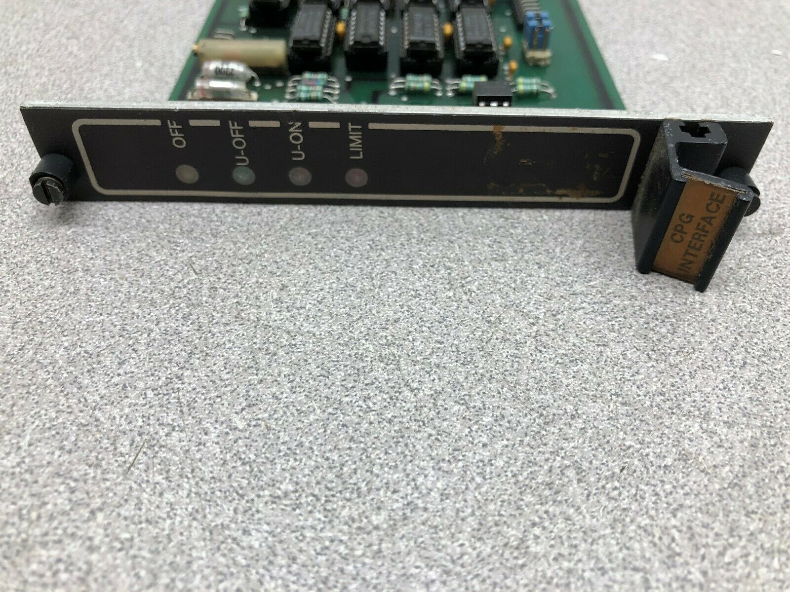 USED WEE CPG INTERFACE MODULE UI 6.04.2