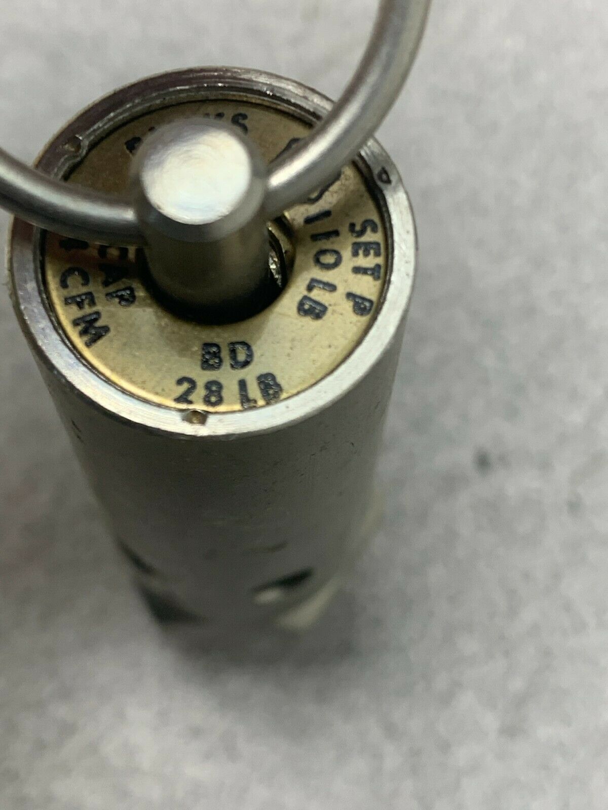 NEW NO BOX BINKS 1/4" AIR RELIEF SAFETY POP VALVE 110LB. PSI 34CFM 83-1879