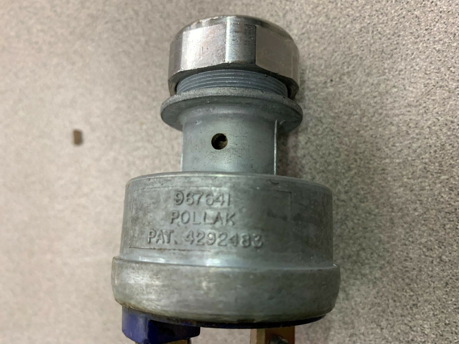 NEW NO BOX POLLAK 967614 KEYSWITCH (NO KEY) 4292483