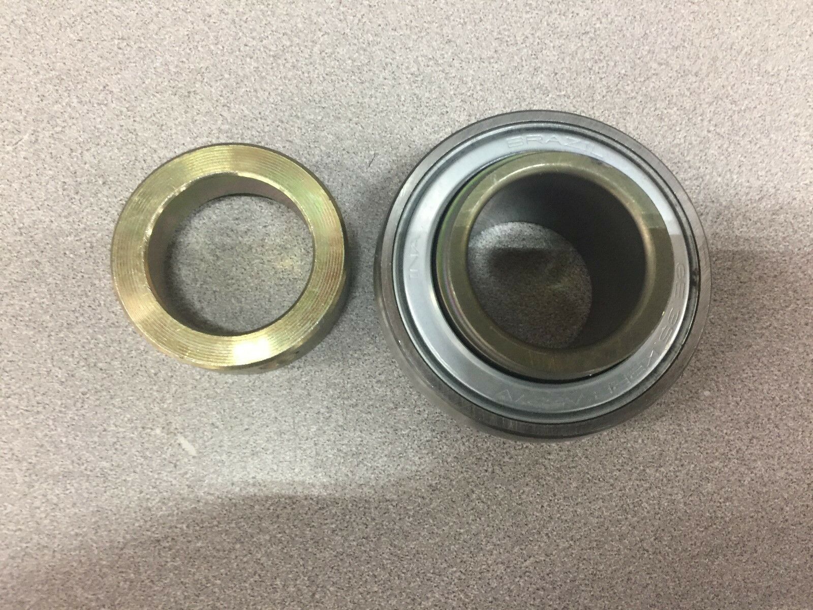 NEW NO BOX INA RADIAL BEARING INSERT WITH LOCKING COLLAR GE 35KRRB A52/V