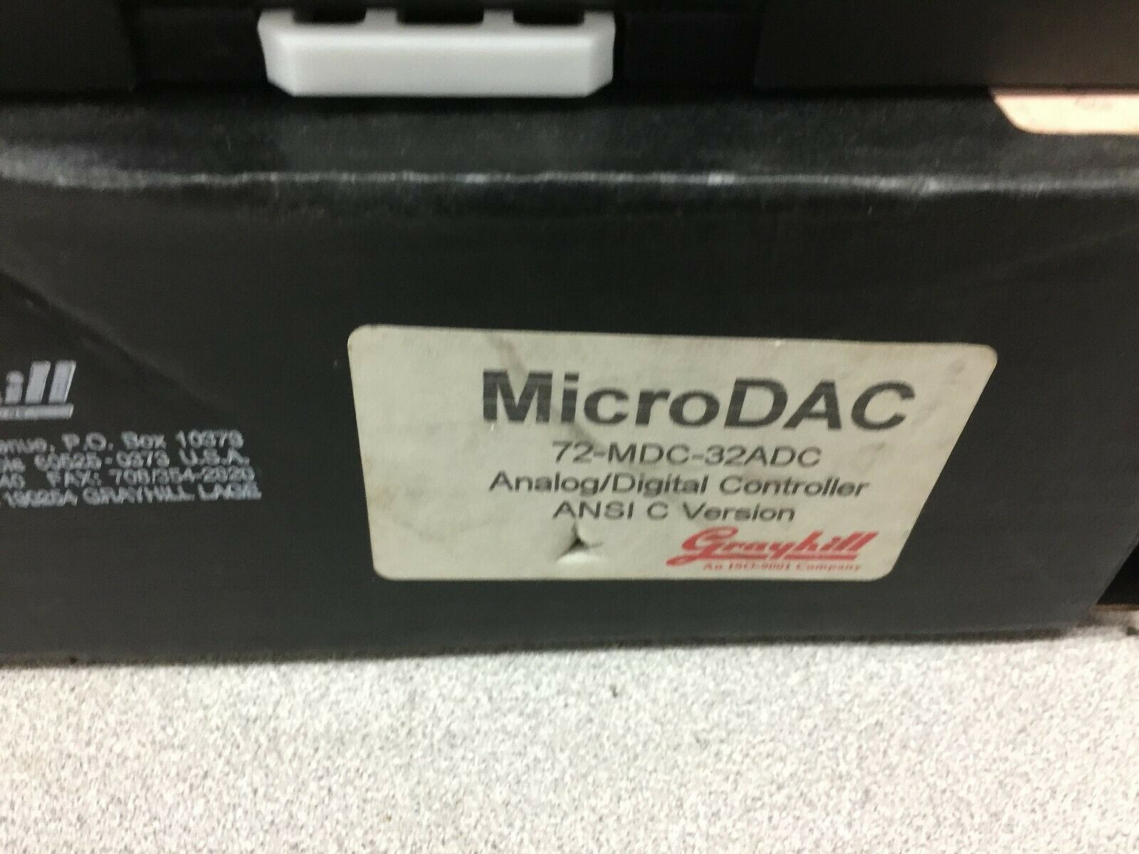 NEW IN BOX GRAYHILL MICRODAC ANALOG/DIGITAL CONTROLLER 72-MDC-32ADC