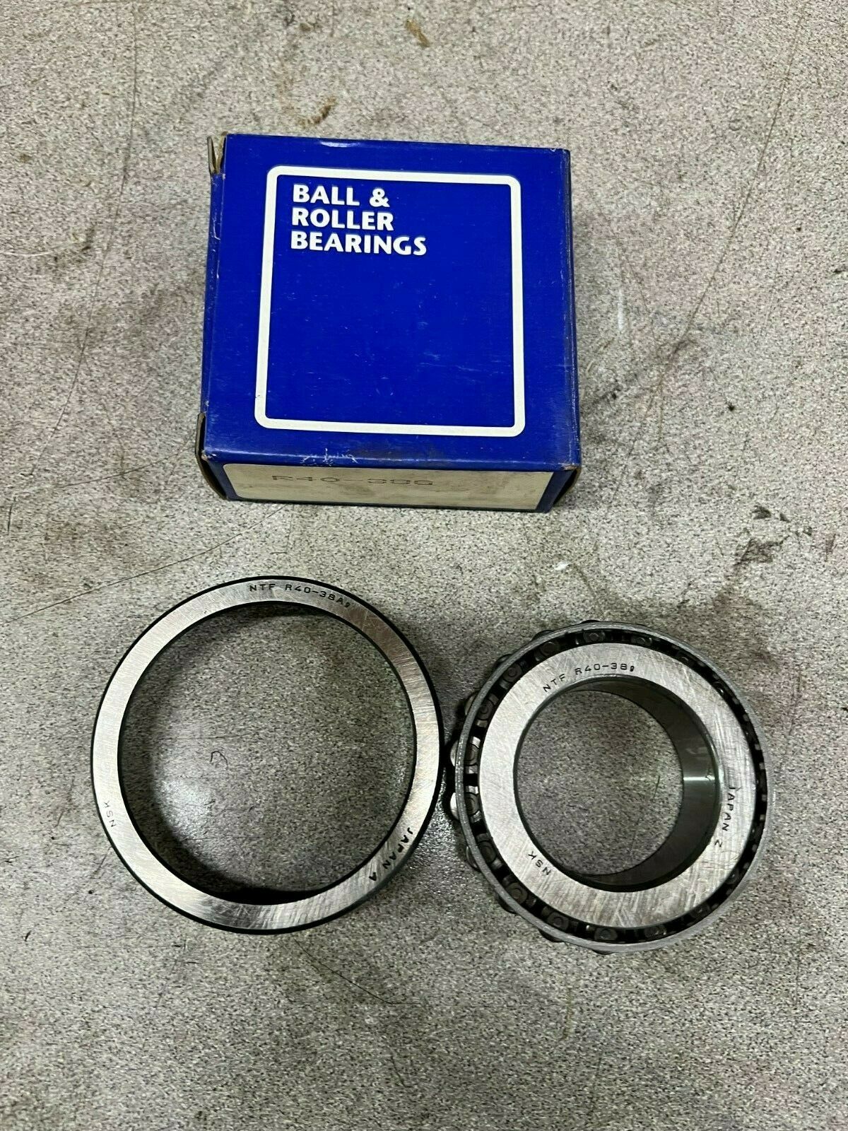 NEW IN BOX NSK NTF R40-38G NTF R40-38AG BEARING WITH RACE R40-38G