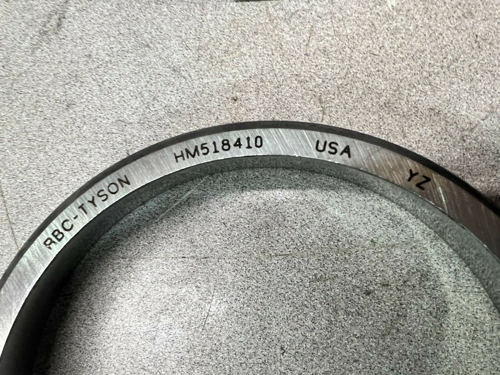 NEW IN BOX RBC/TYSON BEARING RACE HM518410