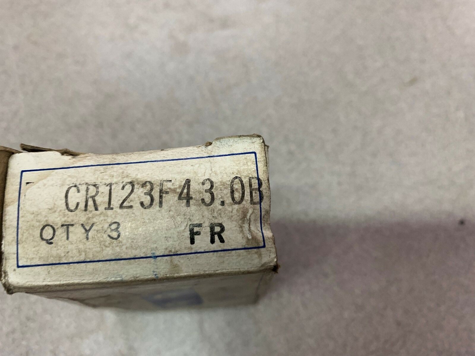 BOX OF 3 NEW IN BOX GE HEATER ELEMENT CR123F43.0B