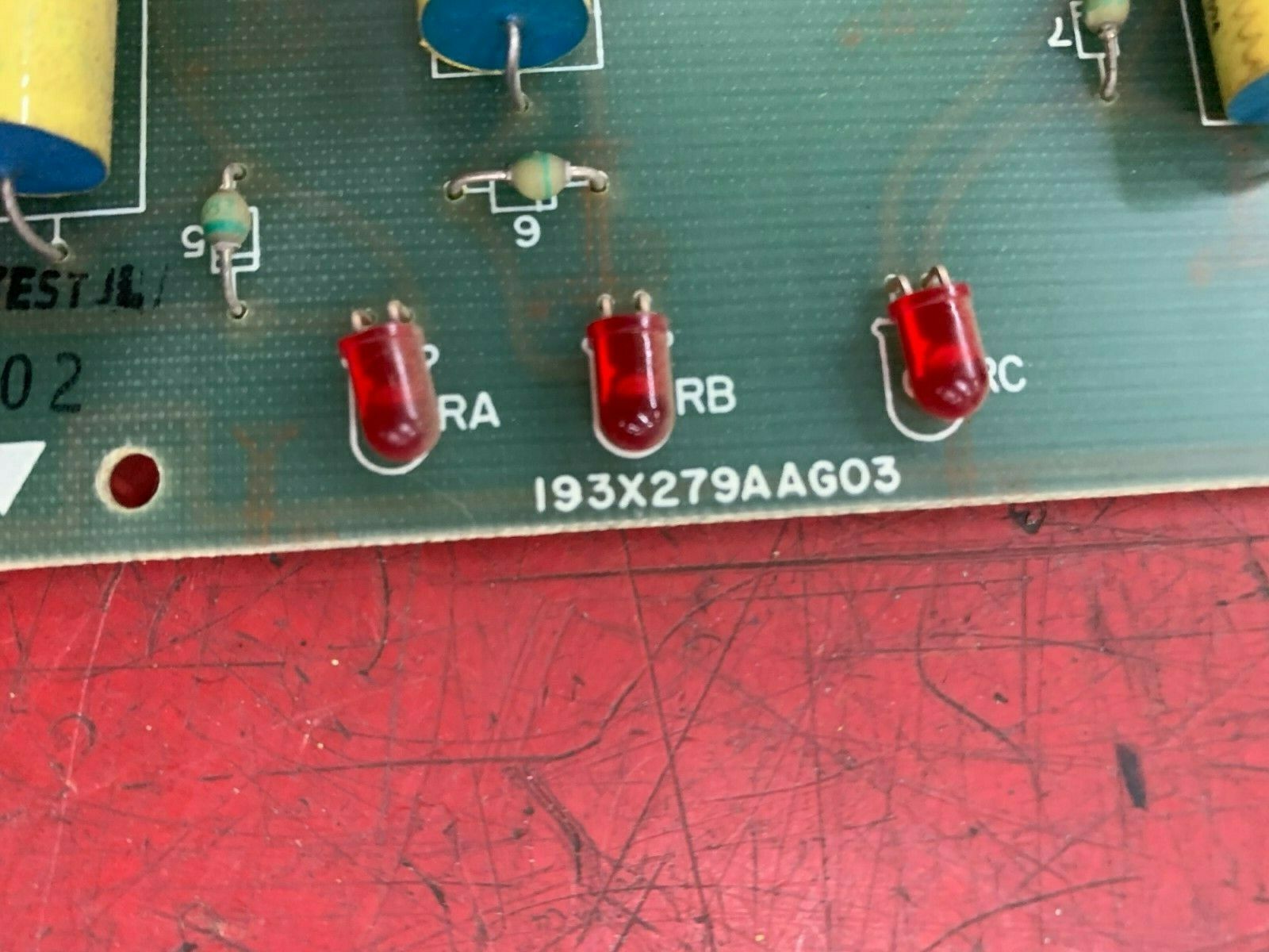 USED GENERAL ELECTRIC CIRCUIT BOARD 36A353695AA-A