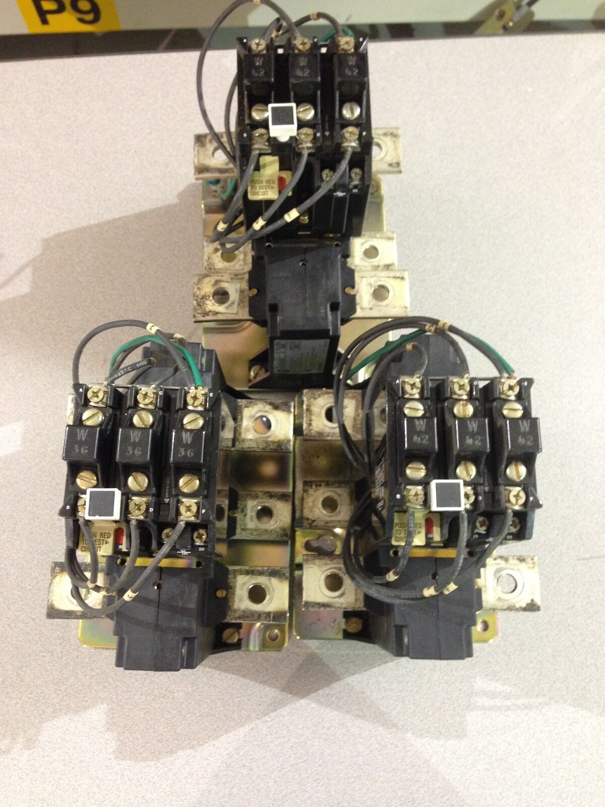 USED ALLEN-BRADLEY 592-TPD300 SERIES A WITH OVERLOAD RELAY 592-JOV16 (E10)