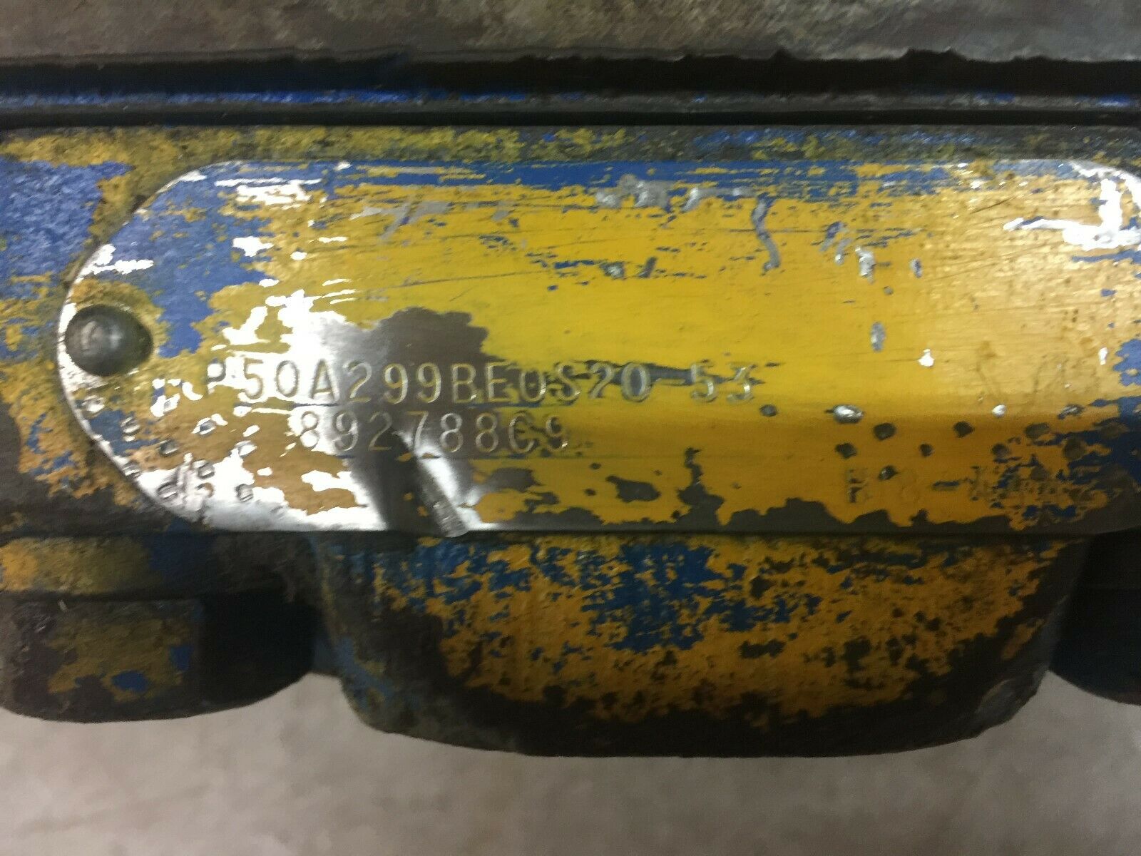 USED COMMERCIAL HYDRAULIC PUMP P50A299BE0S20-53