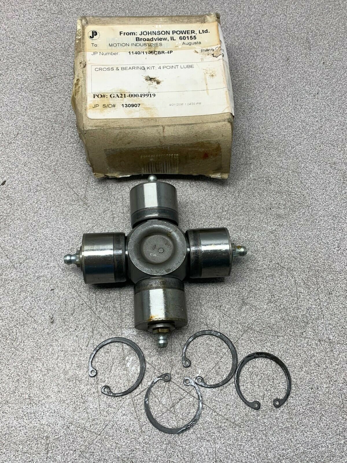 NEW IN BOX JOHNSON POWER JOINT 1140/1145CBR-4PL1